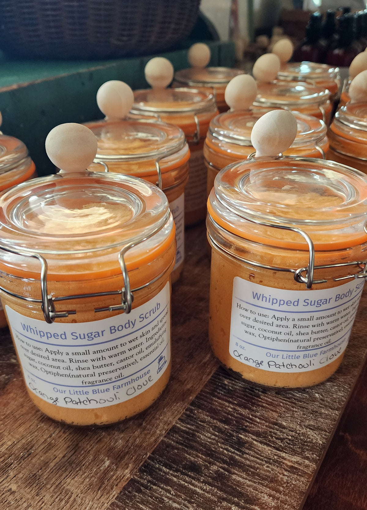 Whipped Sugar Body Scrub - Orange Patchouli Clove