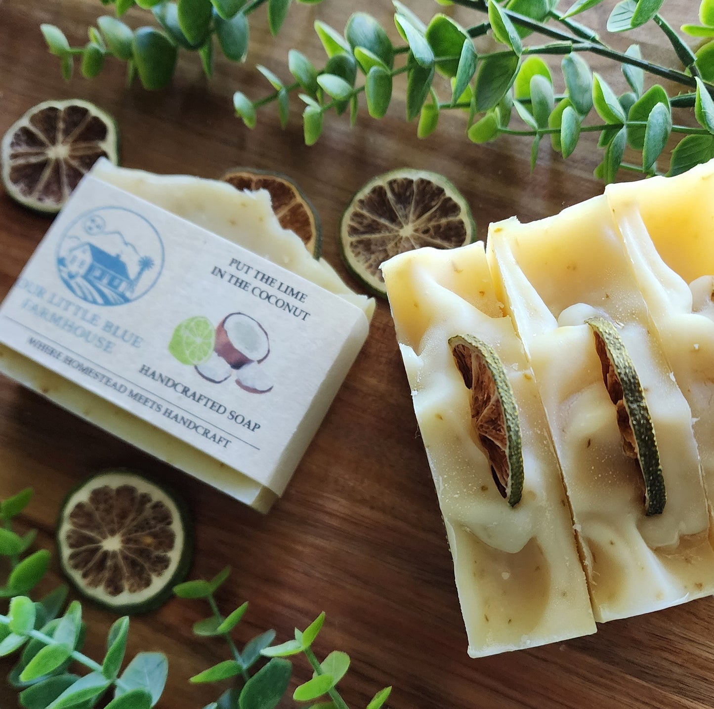 Put the Lime in the Coconut Handmade Soap
