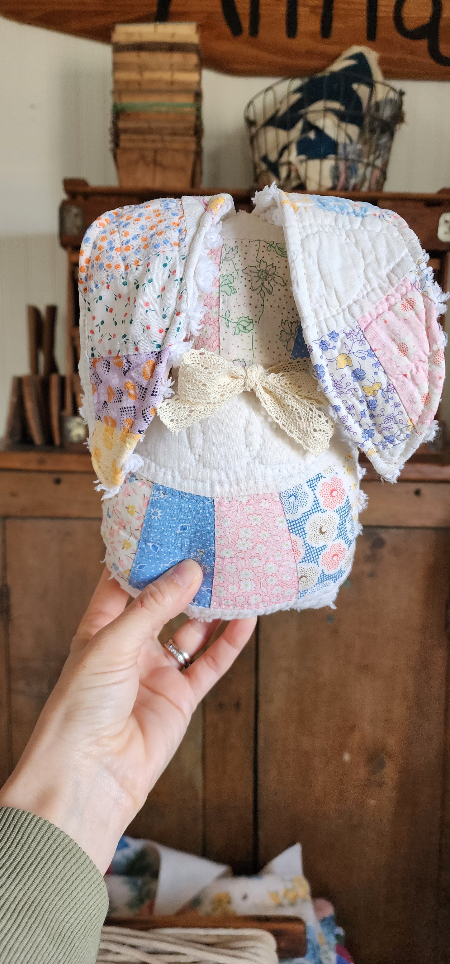 Vintage Quilt Bunny