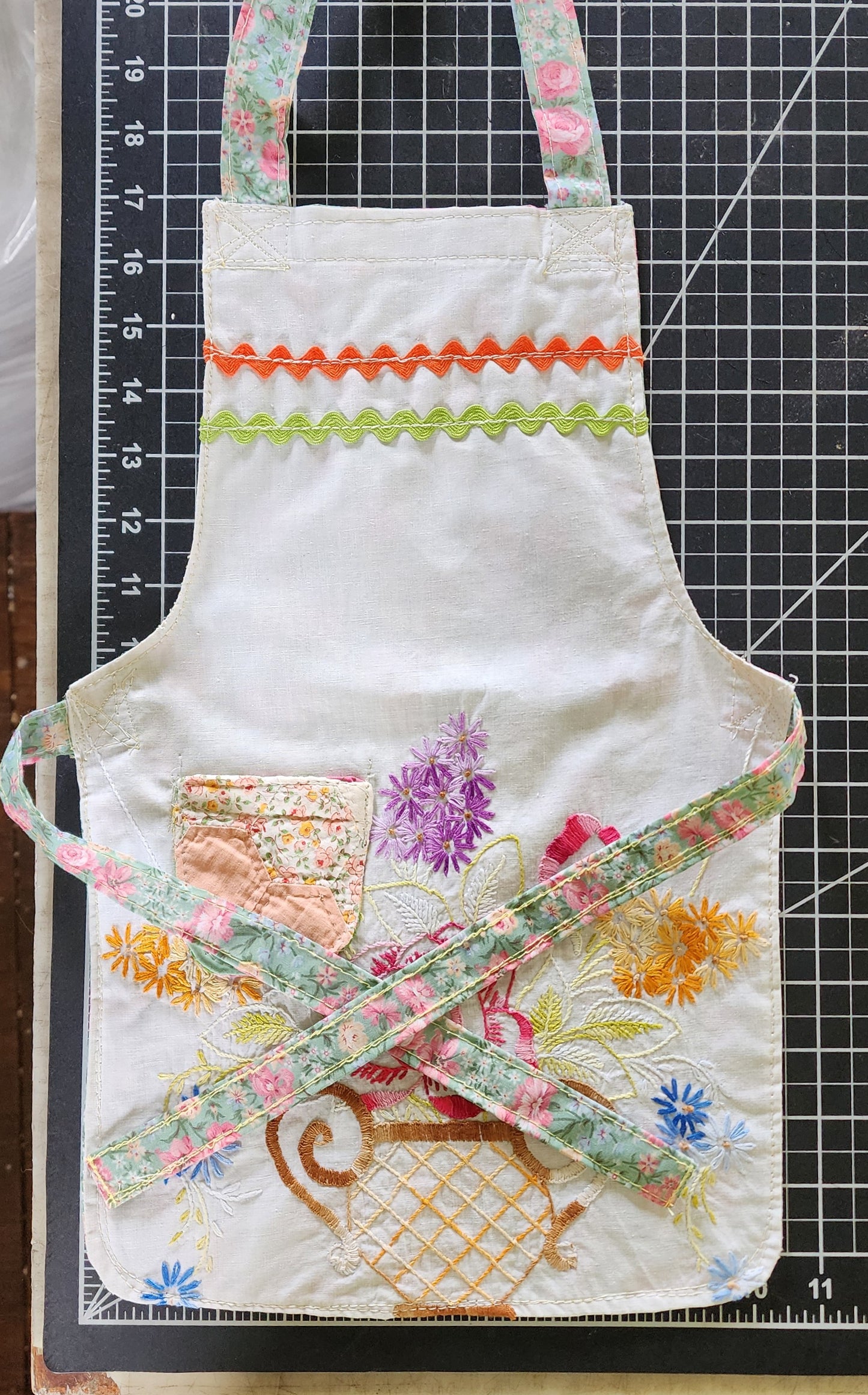 Grandma's Vintage Linen Children's Apron