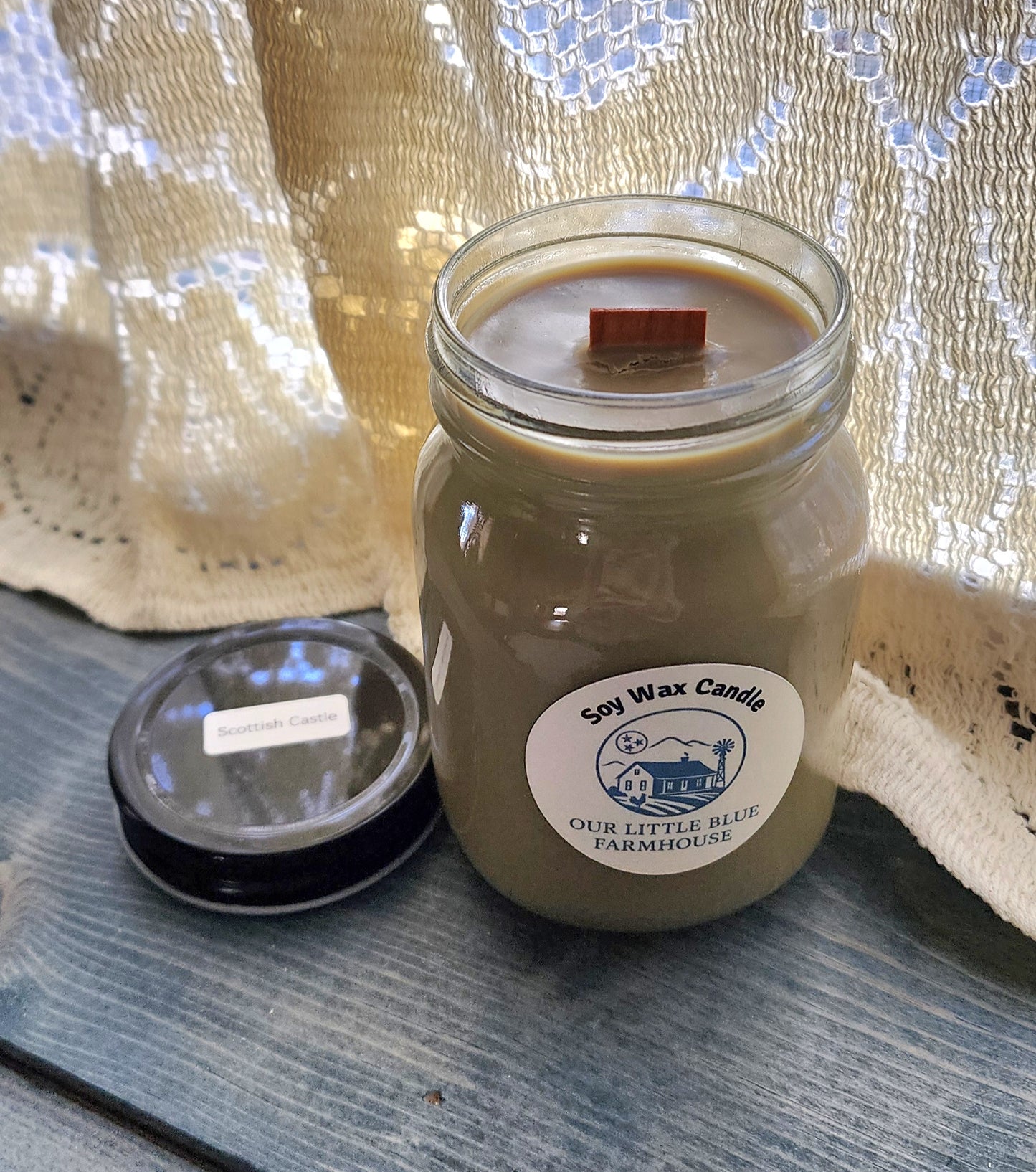 Soy Wax Candle - Scottish Castle