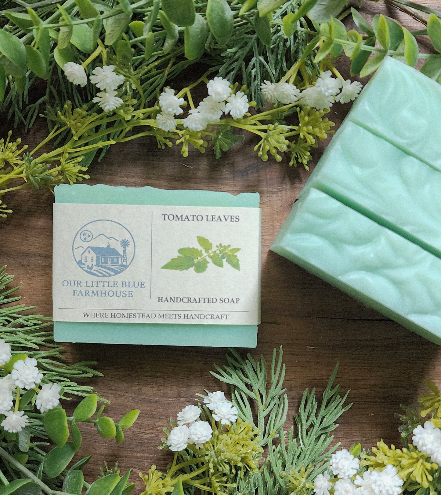 Tomato Leaves Handmade Soap