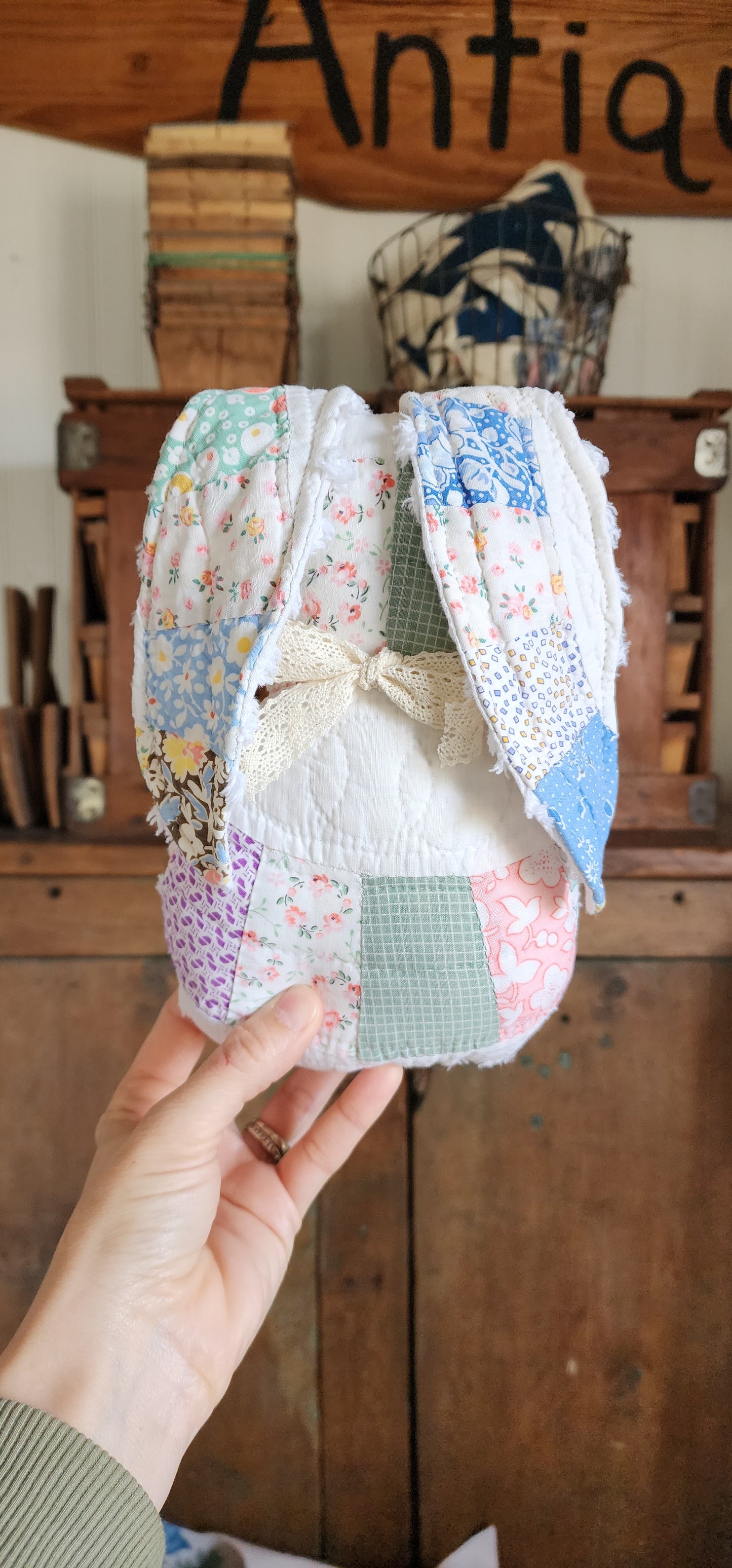 Vintage Quilt Bunny