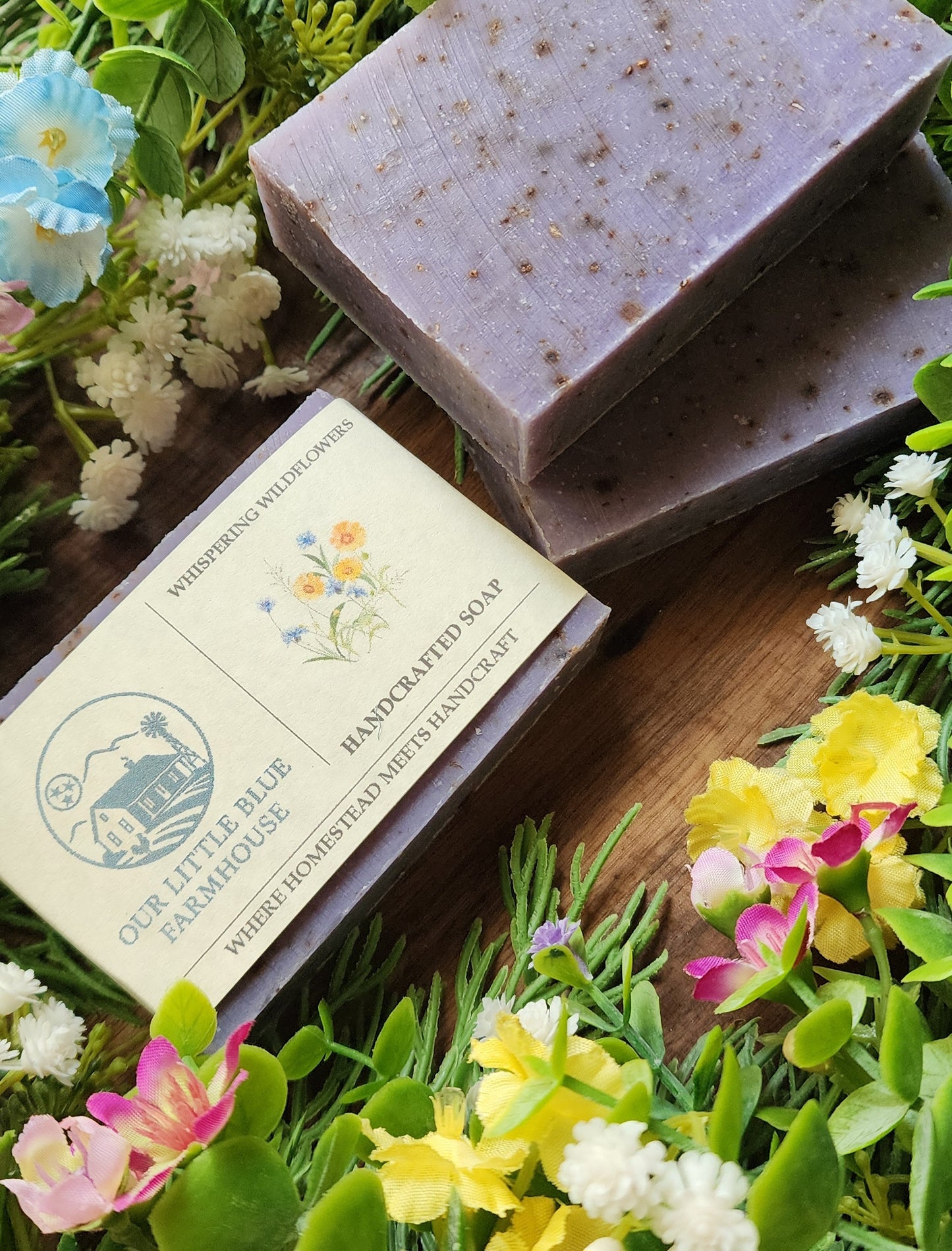 Whispering Wildflowers Handmade Soap