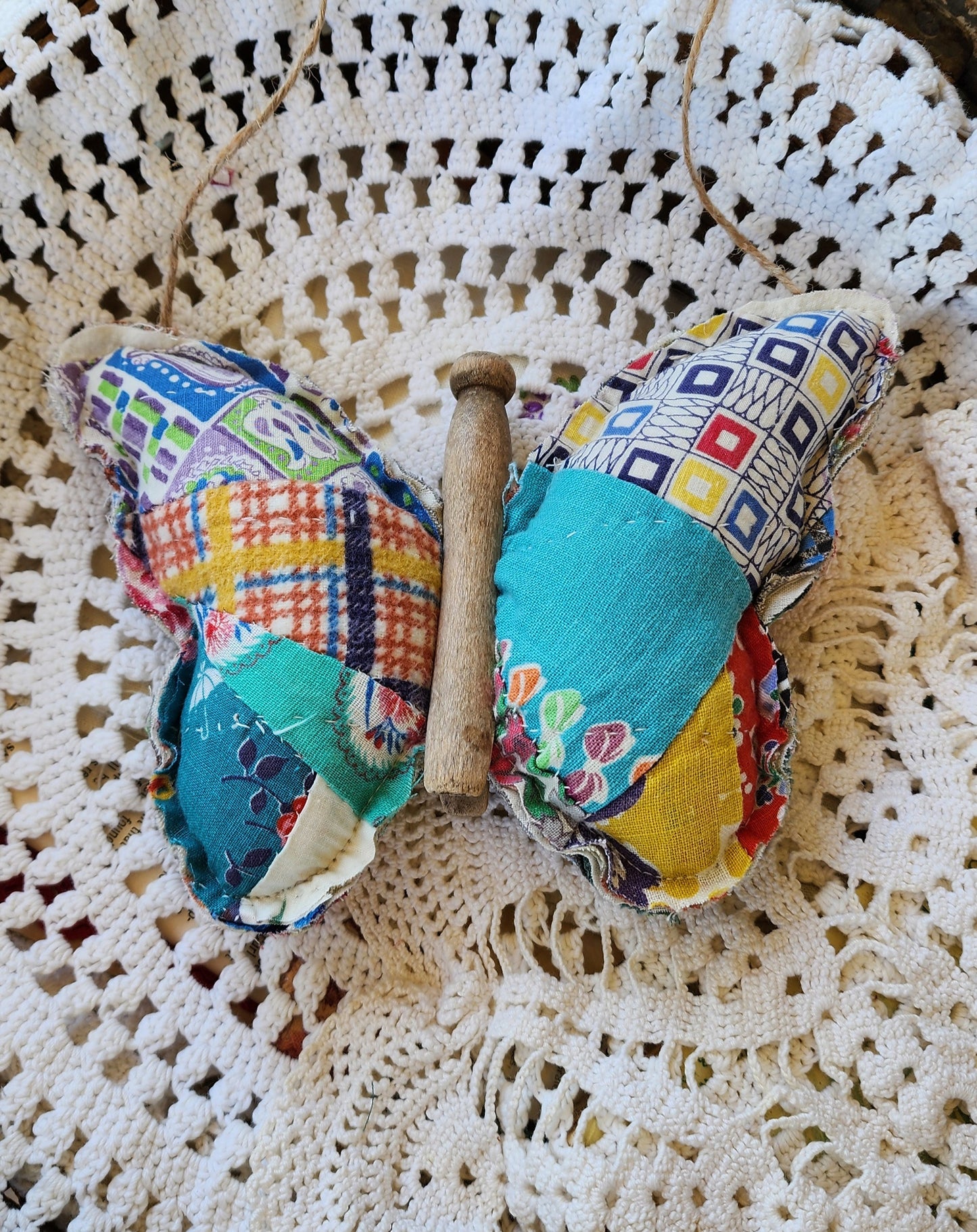 Vintage Quilt Butterfly