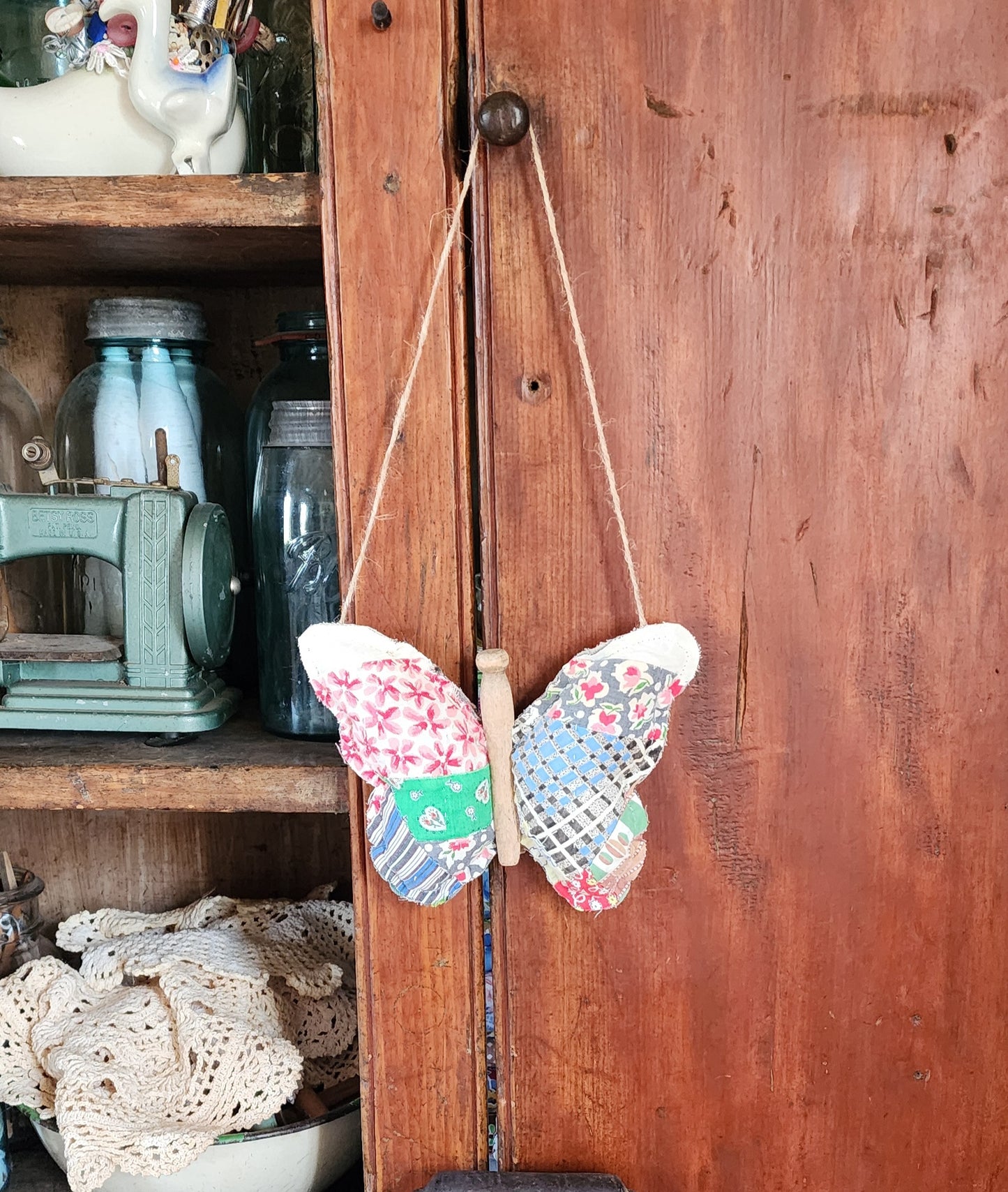 Vintage Quilt Butterfly