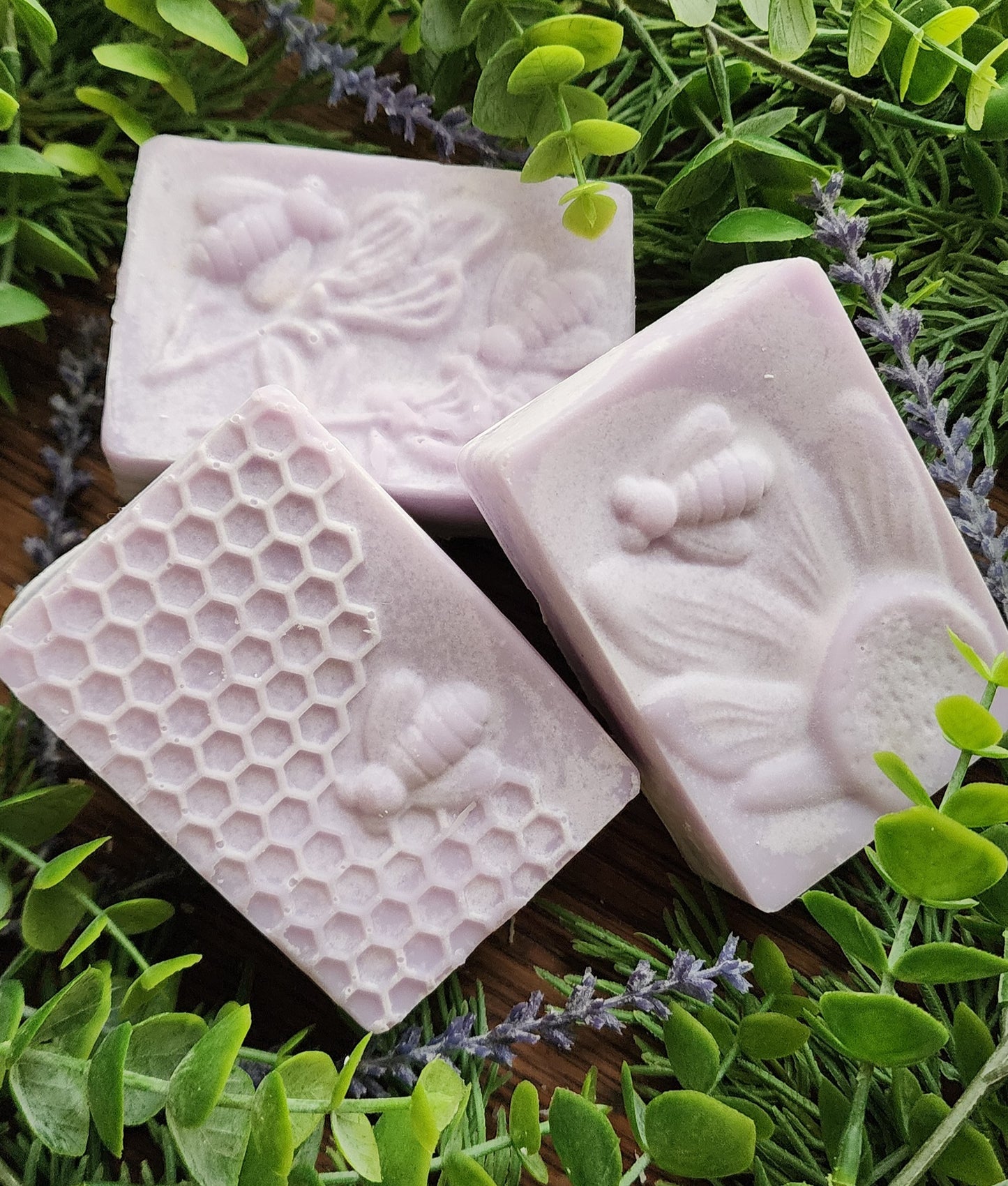 Lavender Loofah Handmade Soap