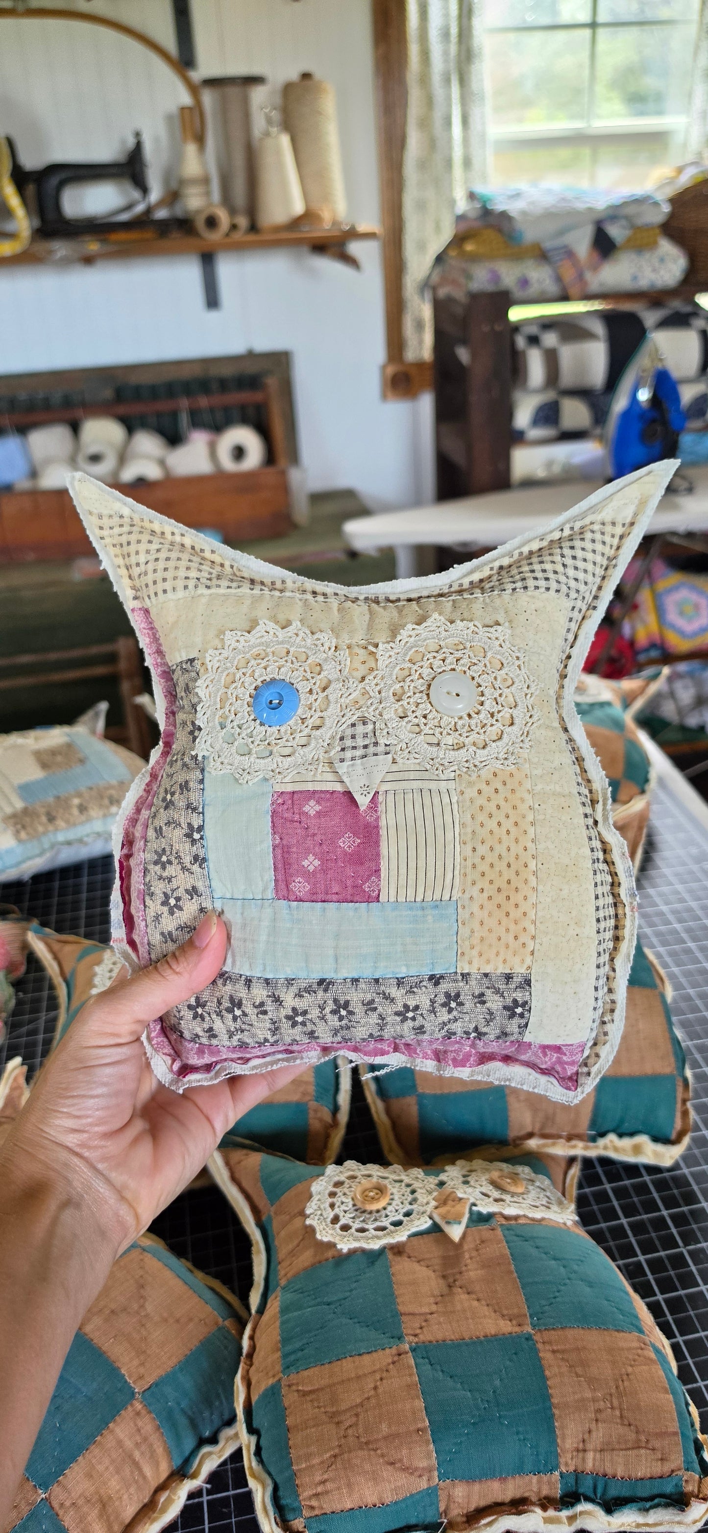 Vintage Quilt Country Owl