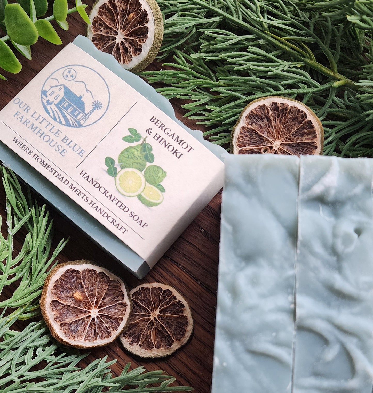 Bergamot & Hinoki Handmade Soap