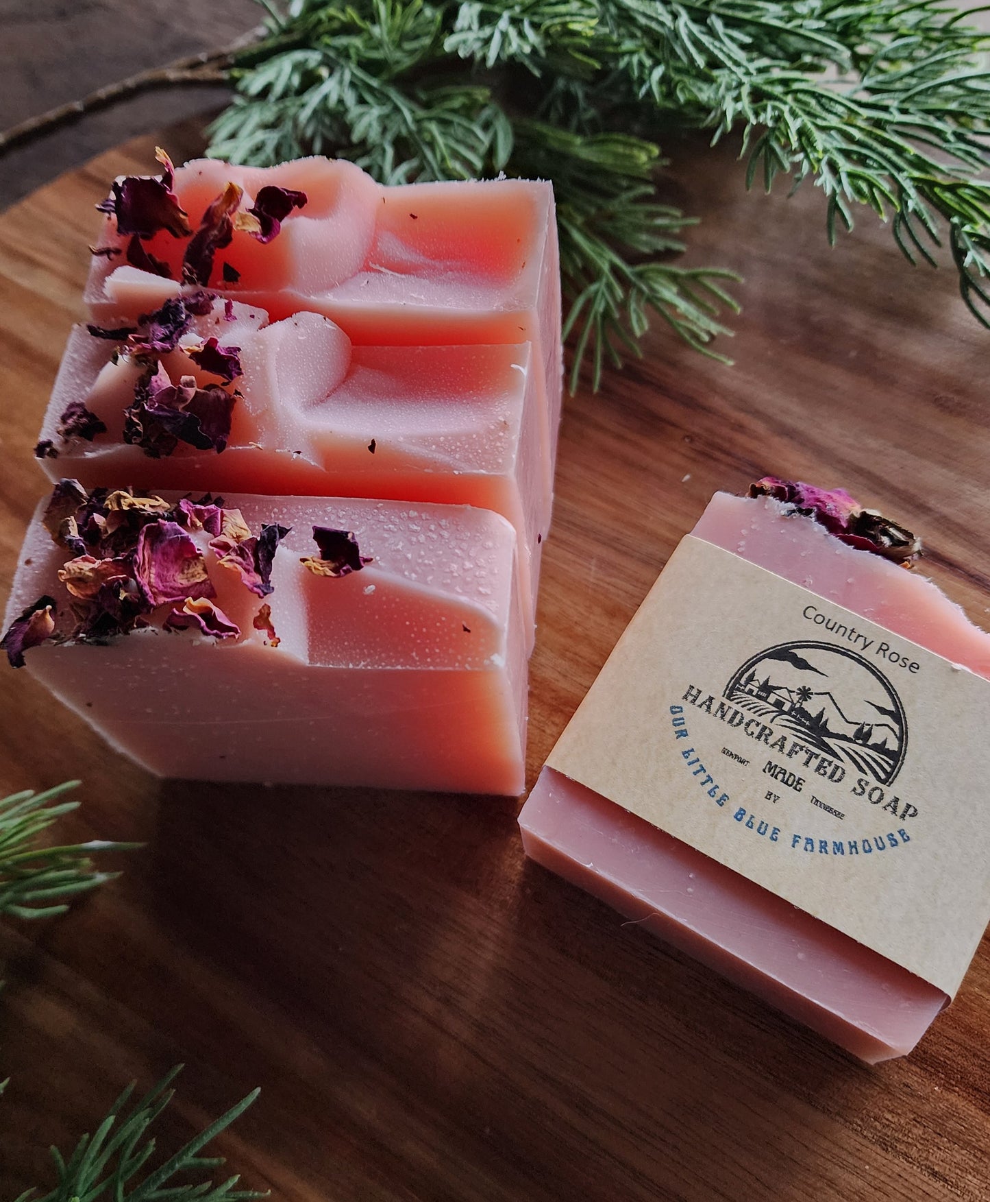 Country Rose Handmade Soap