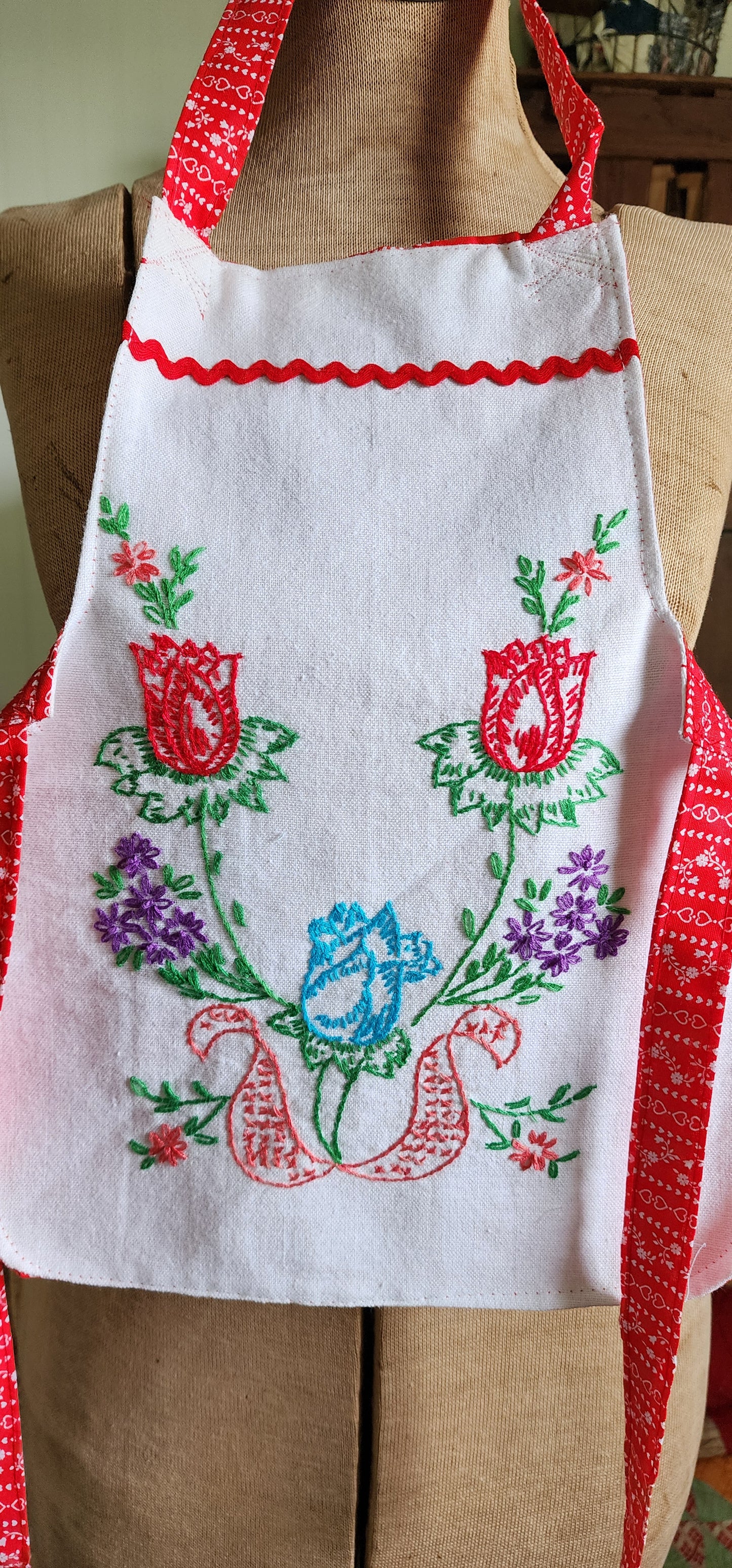 Grandma's Vintage Linen Children's Apron