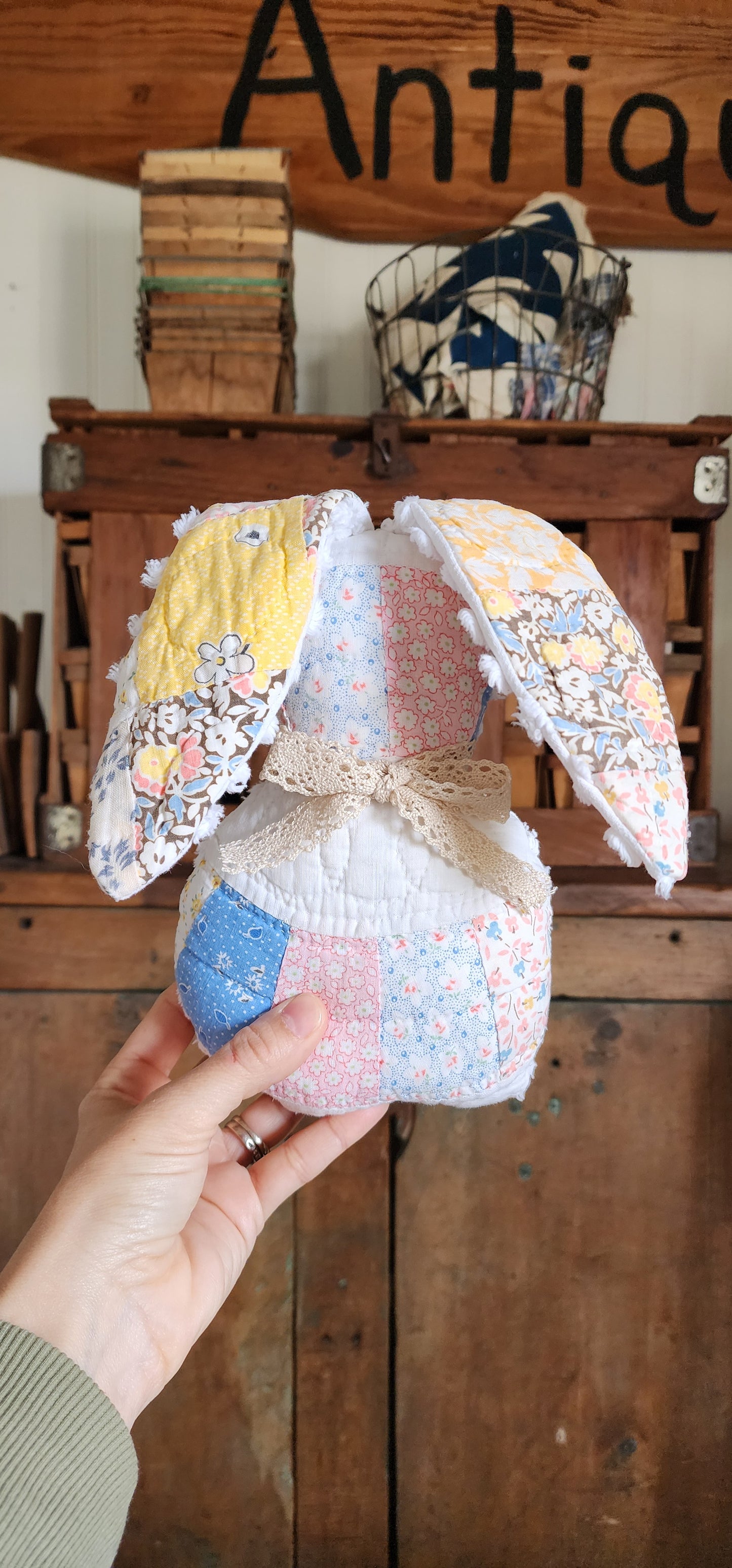 Vintage Quilt Bunny