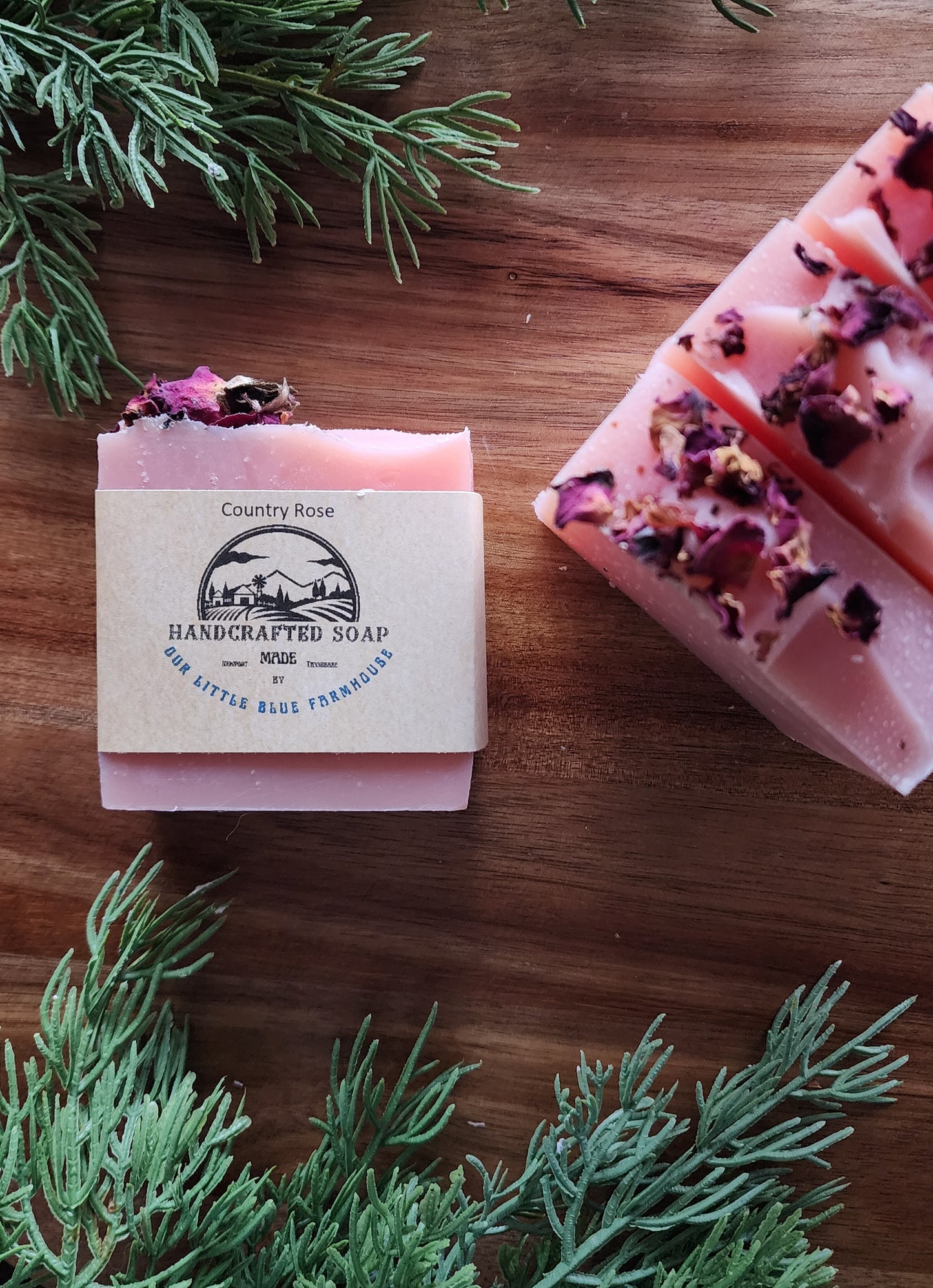 Country Rose Handmade Soap