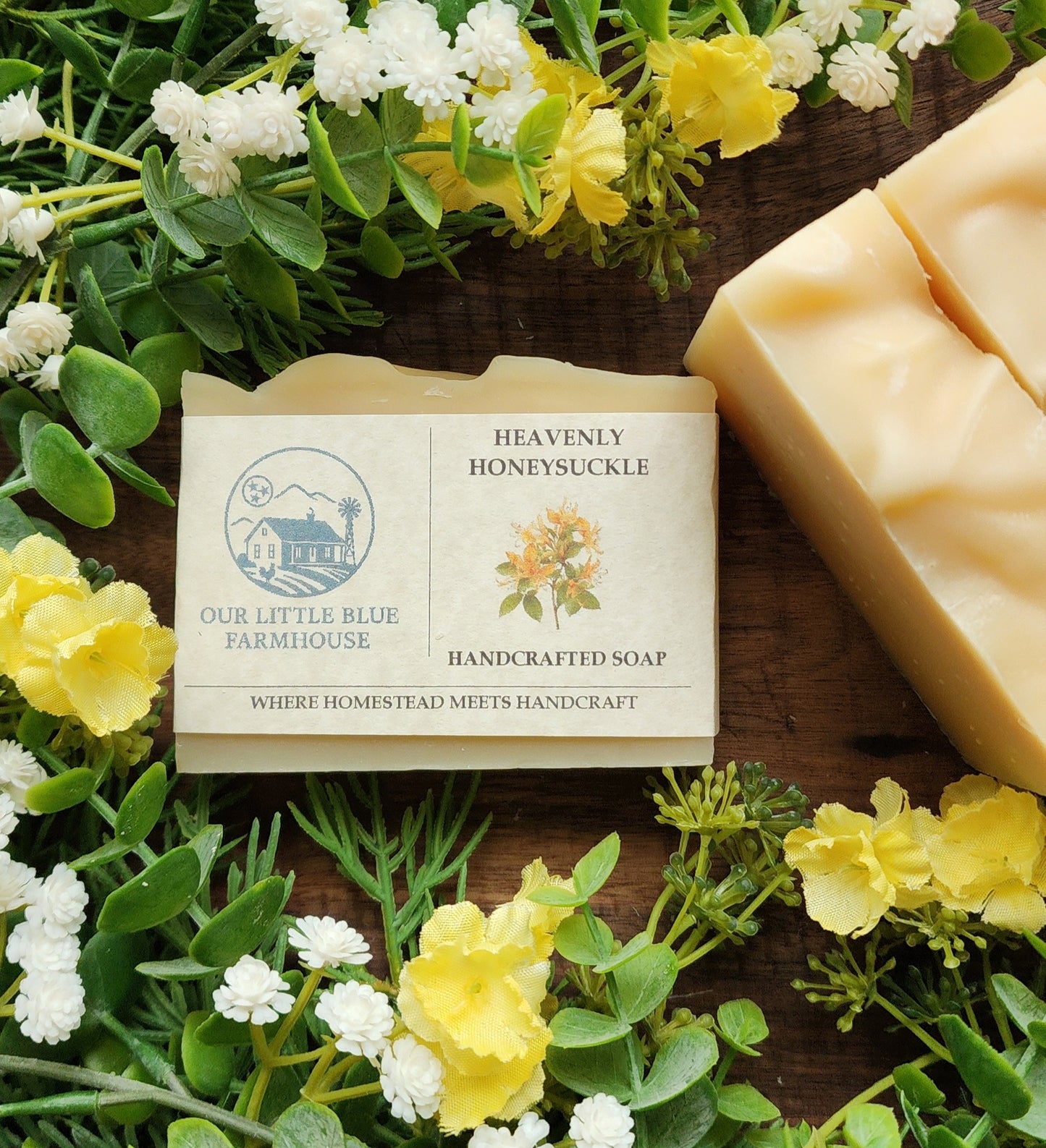 Heavenly Honeysuckle Handmade Soap