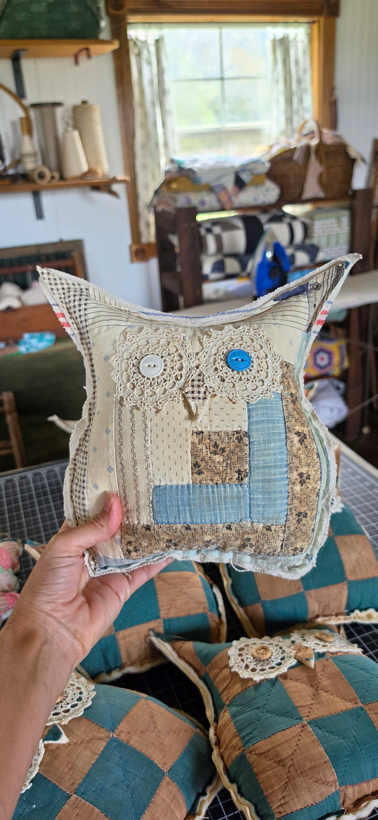 Vintage Quilt Country Owl