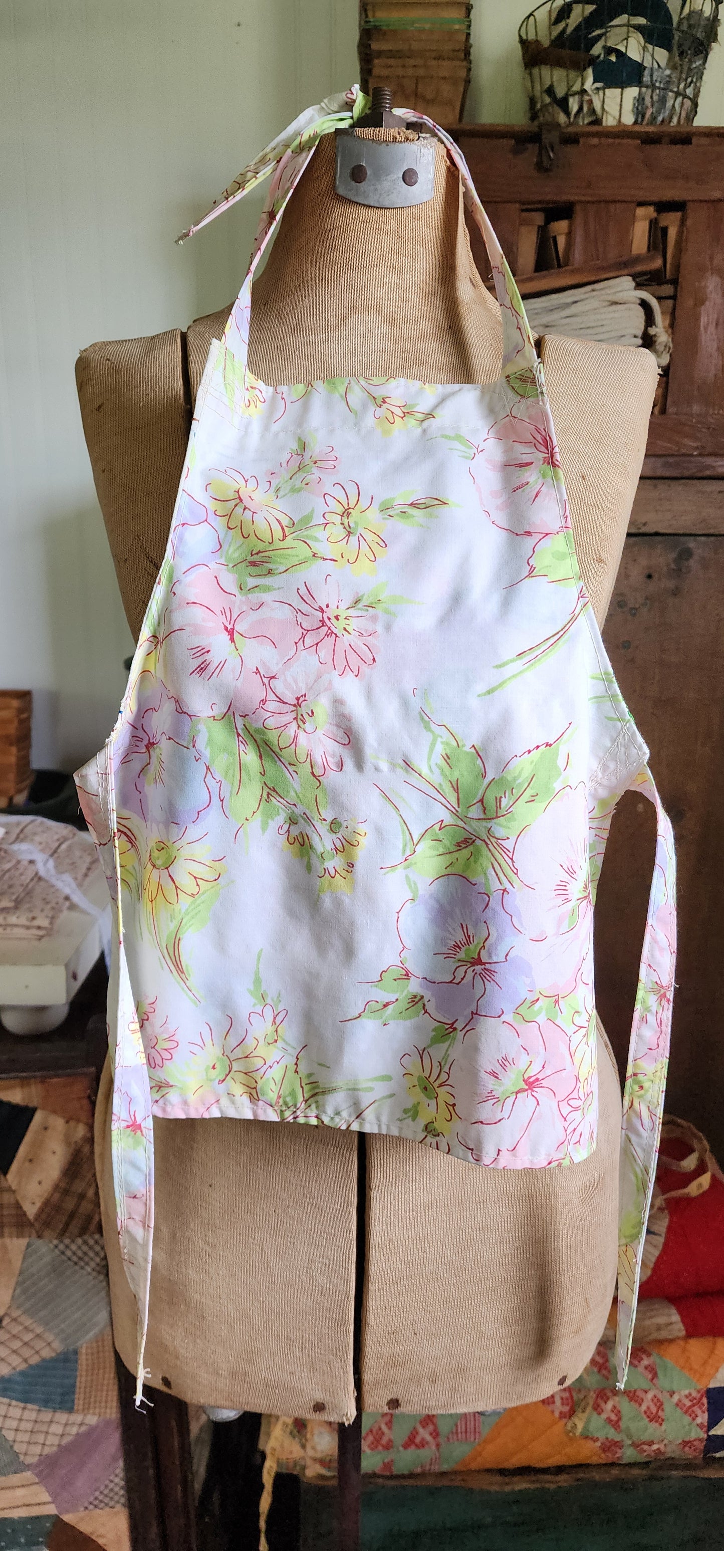 Grandma's Vintage Linen Children's Apron