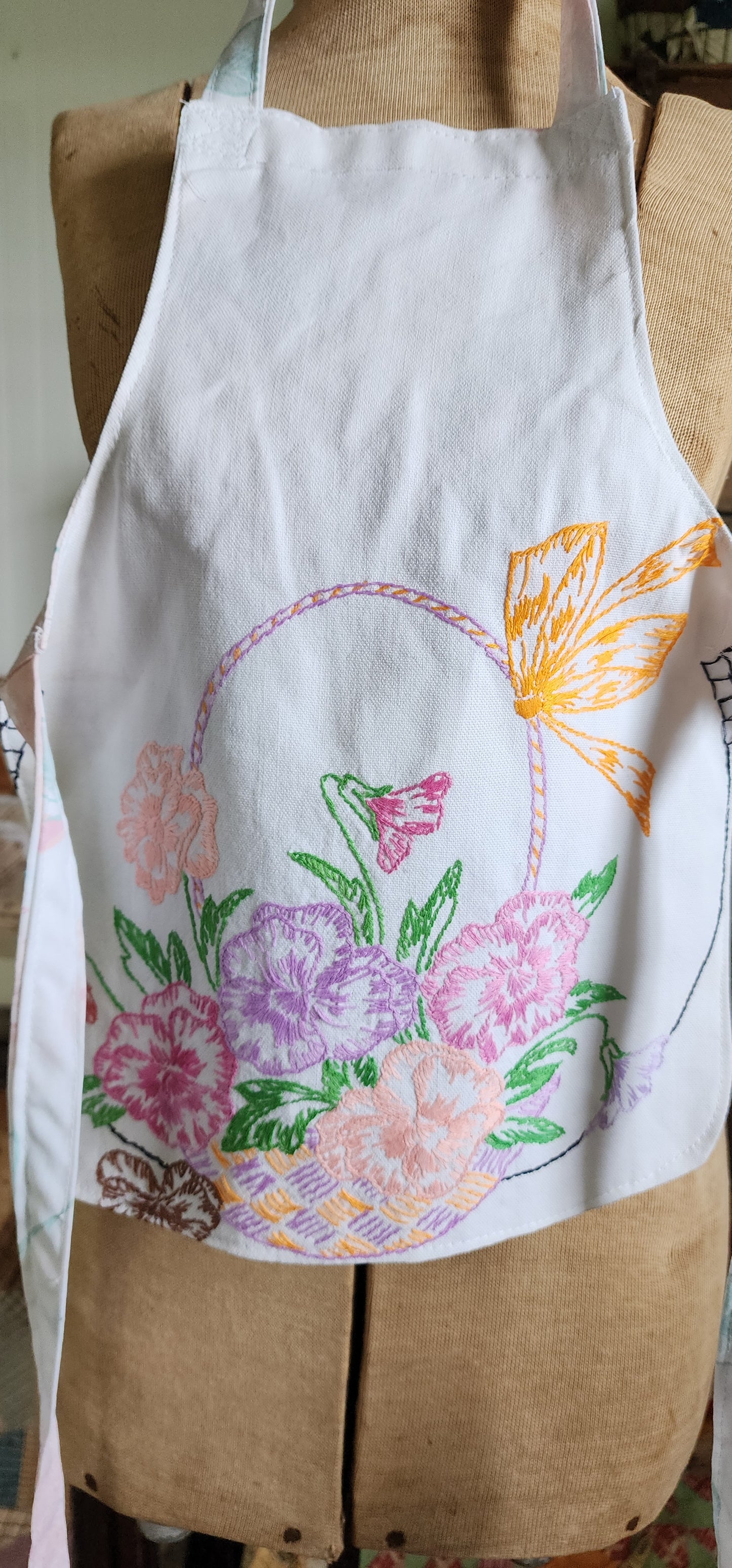 Grandma's Vintage Linen Children's Apron