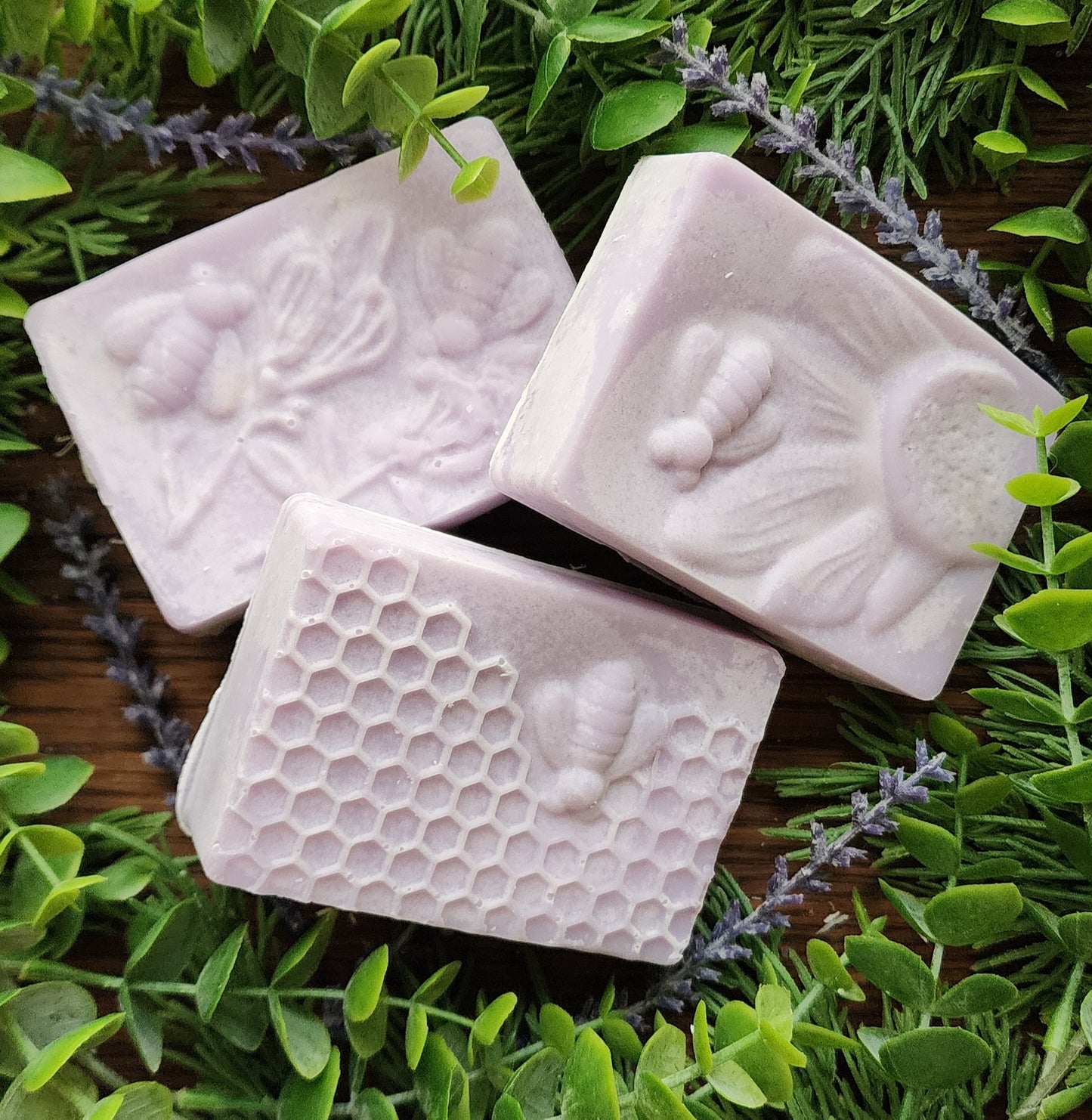 Lavender Loofah Handmade Soap