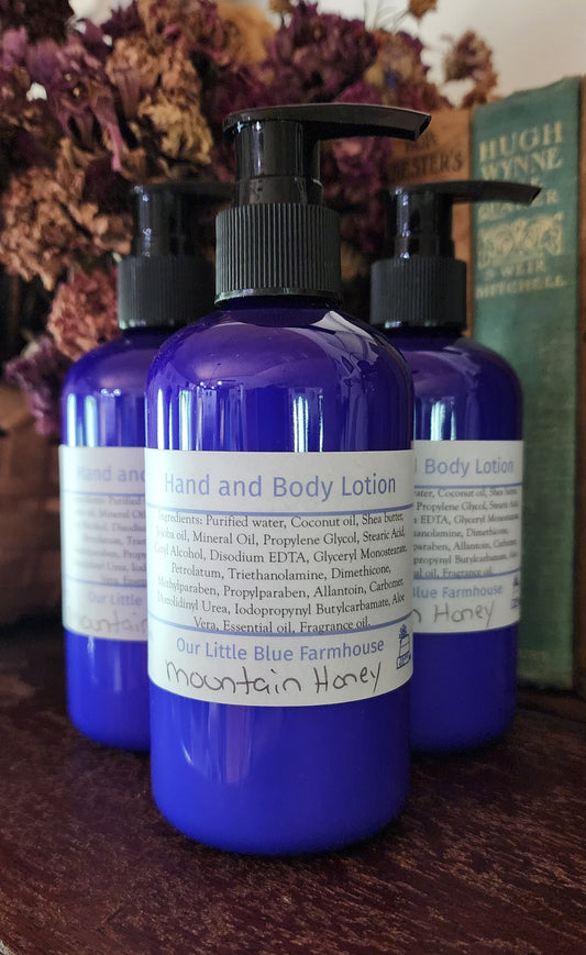 Hand and Body Lotion - Mountain Honey
