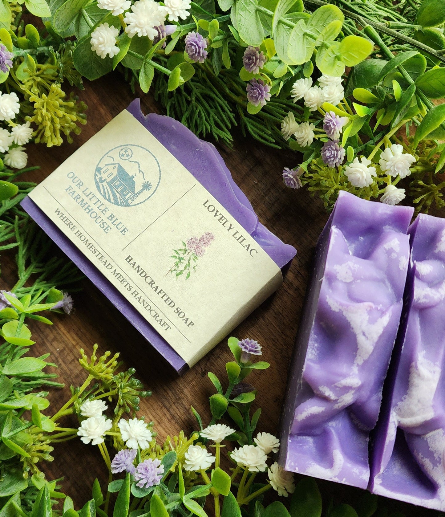Lovely Lilac Handmade Soap