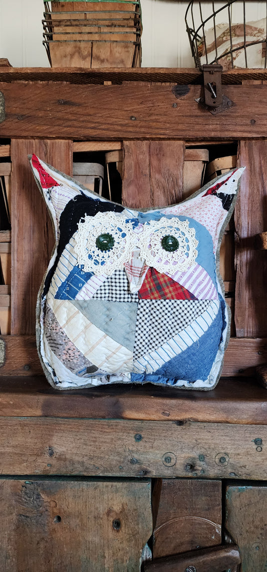 Vintage Quilt Country Owl