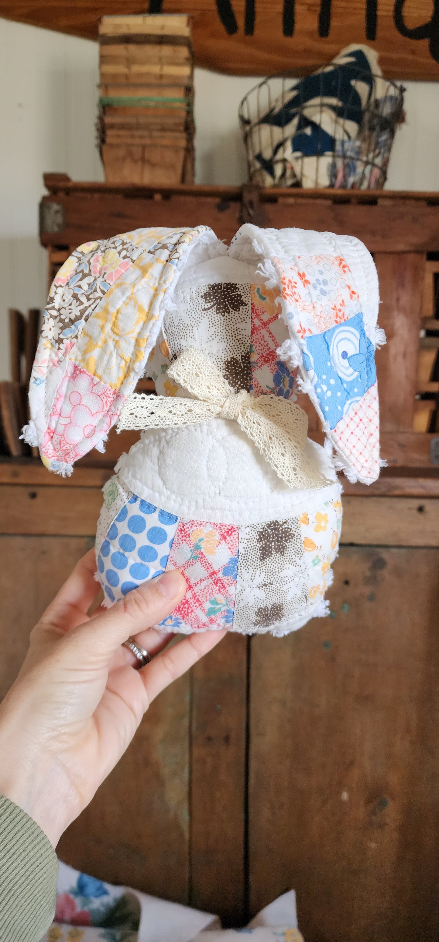 Vintage Quilt Bunny