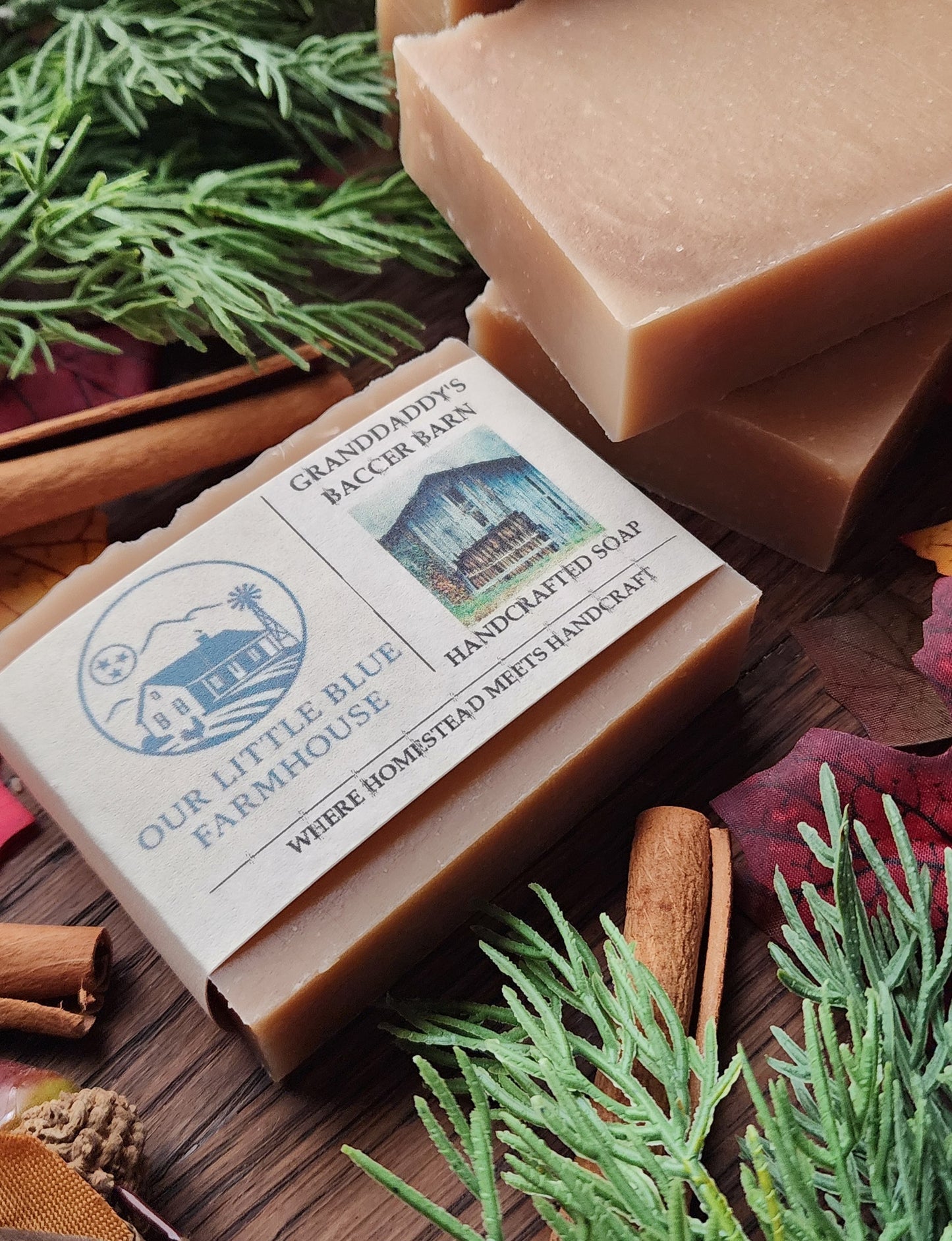 Granddaddy's Baccer Barn Handmade Farmhouse Soap