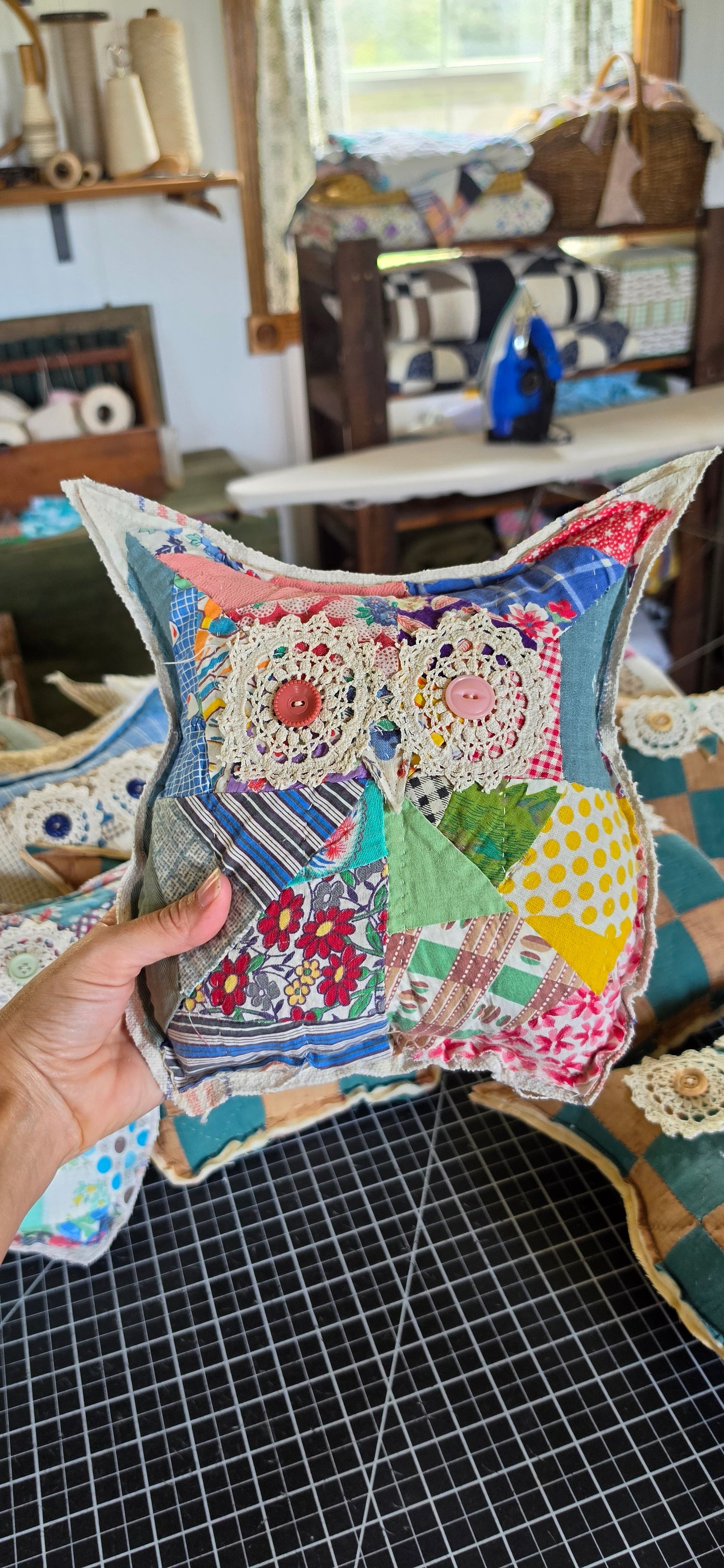 Vintage Quilt Country Owl