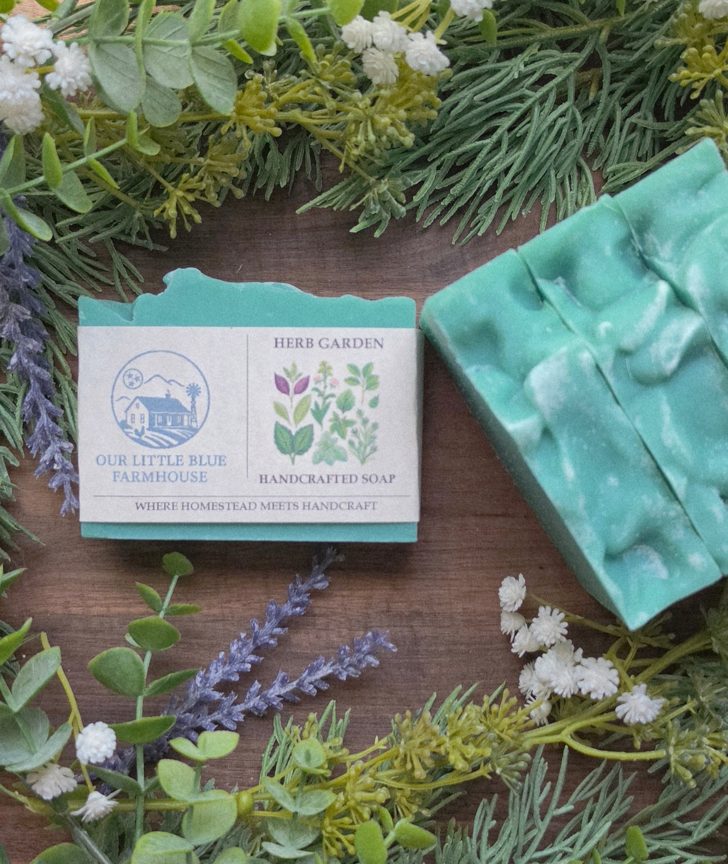 Herb Garden Handmade Soap