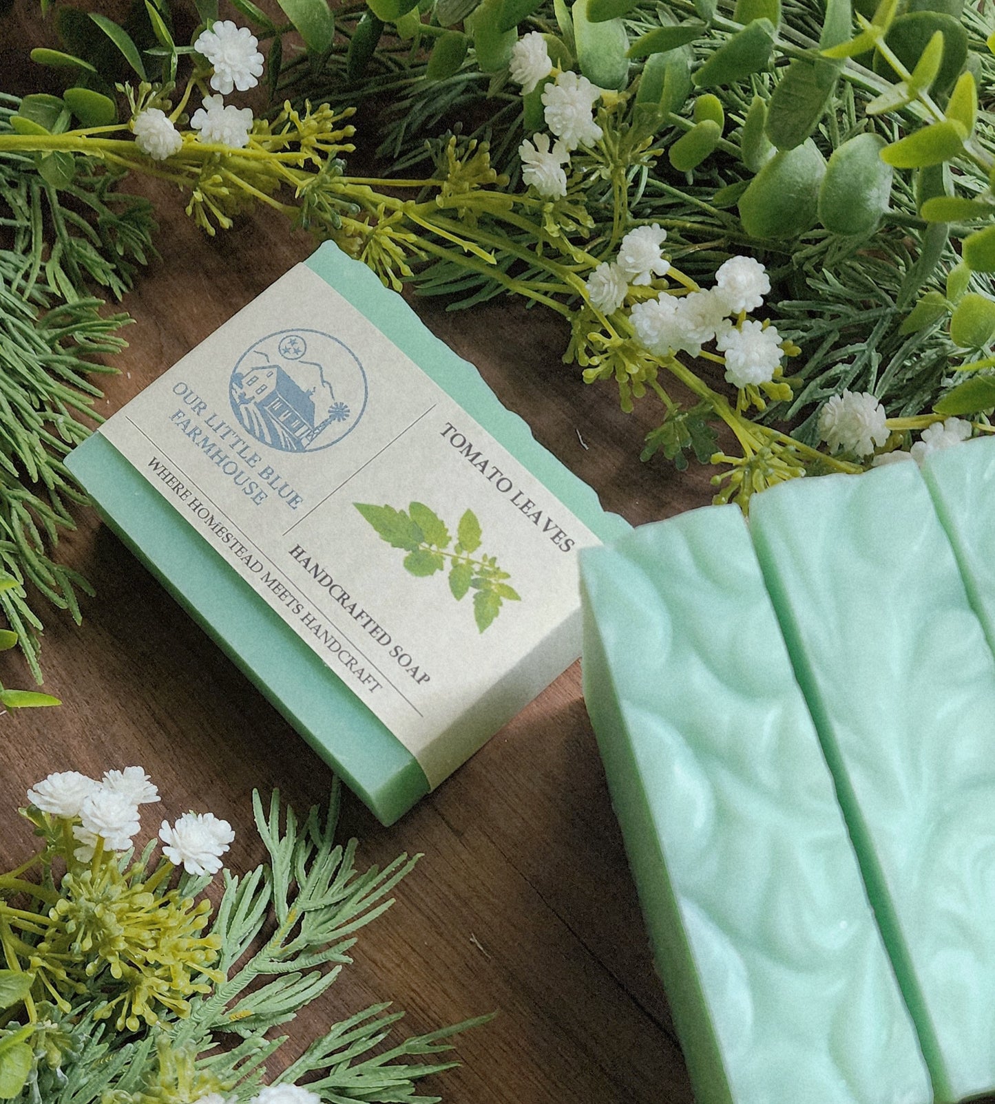 Tomato Leaves Handmade Soap