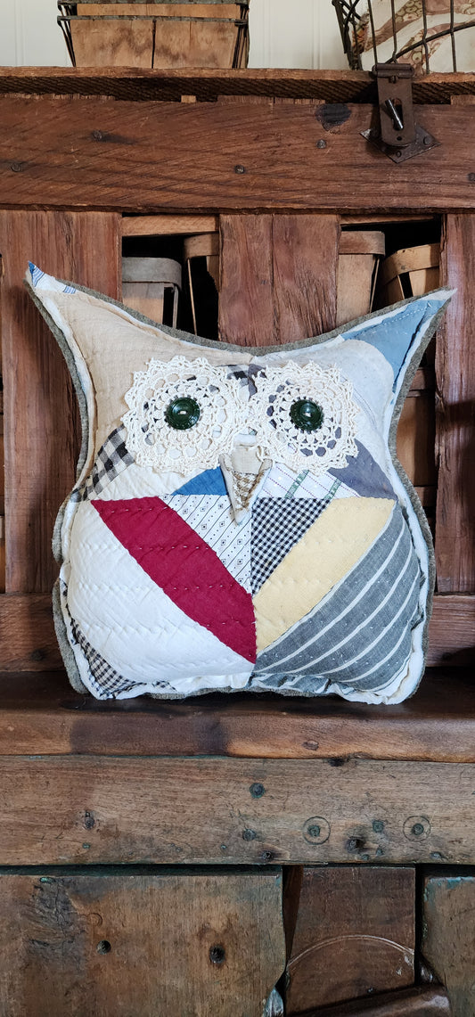 Vintage Quilt Country Owl