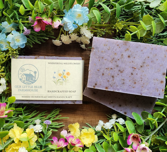 Whispering Wildflowers Handmade Soap