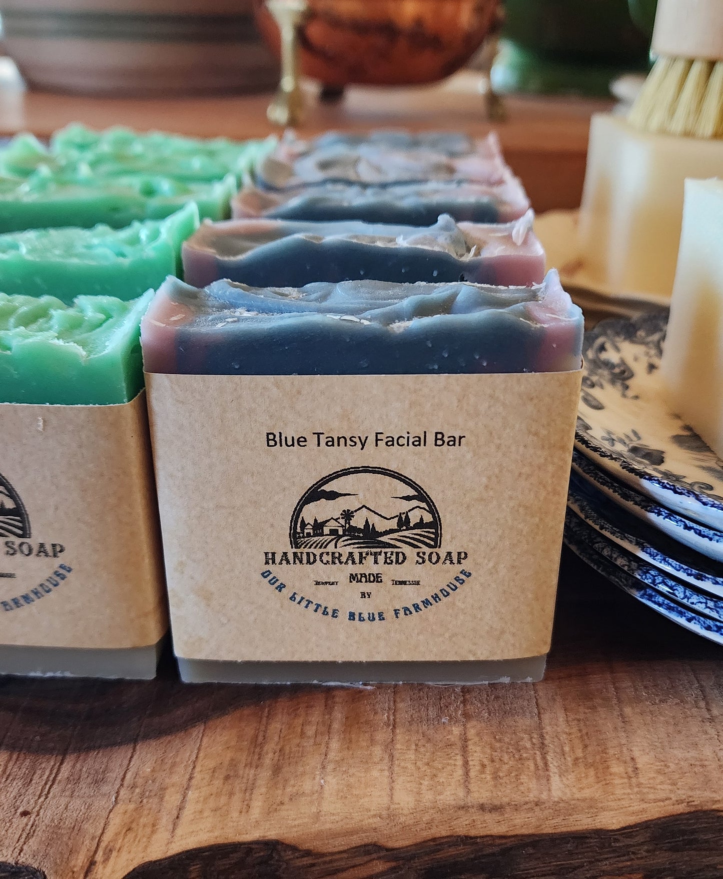 Blue Tansy Facial Bar Handmade Soap