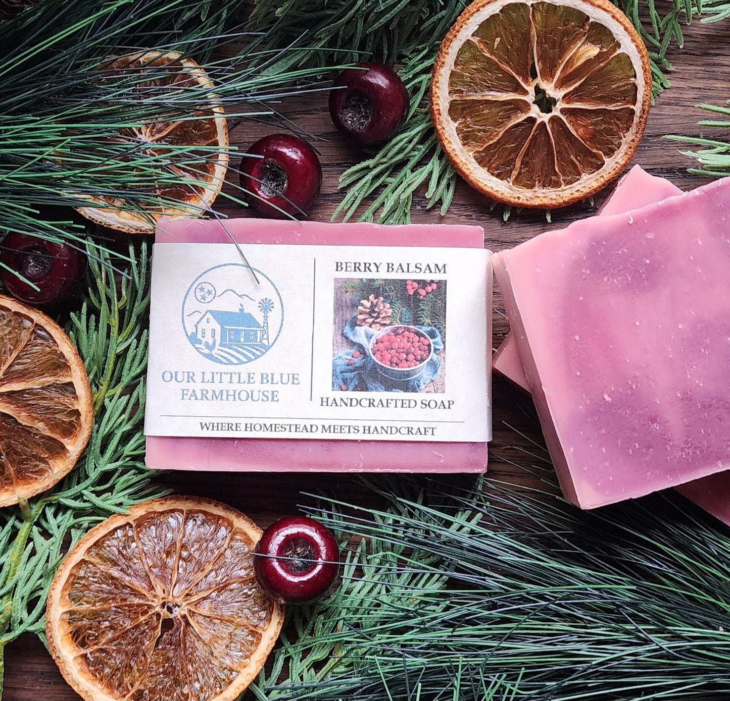 Berry Balsam Handmade Soap