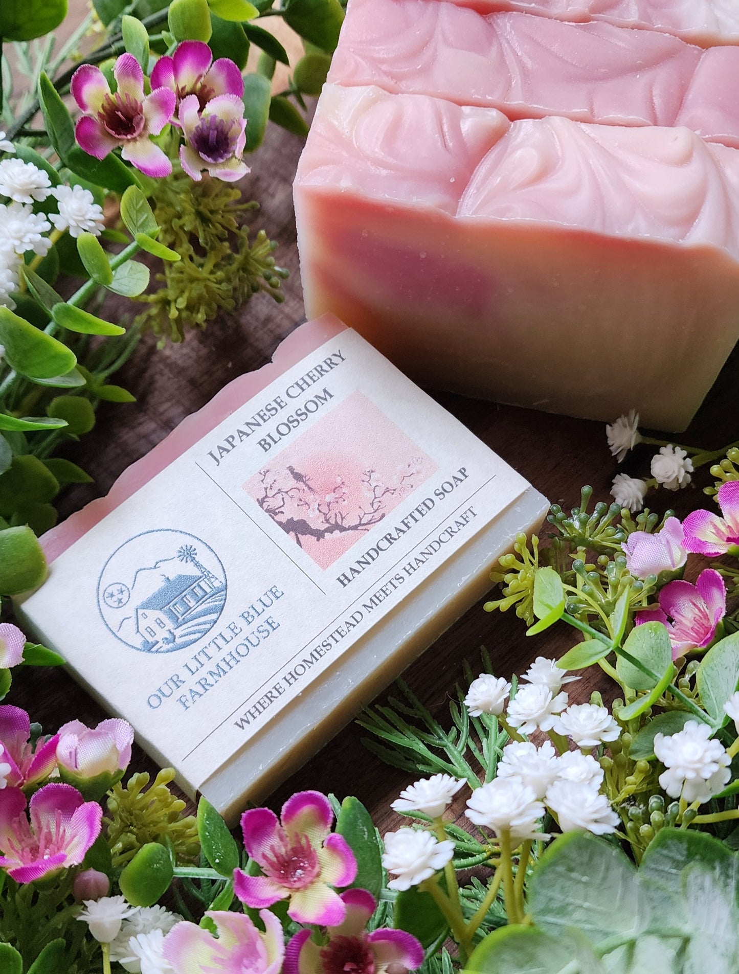 Japanese Cherry Blossom Handmade Soap
