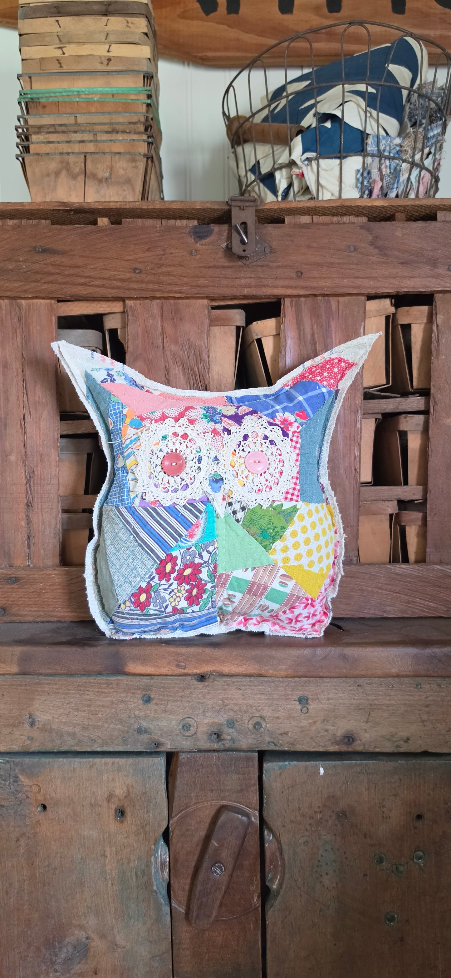 Vintage Quilt Country Owl