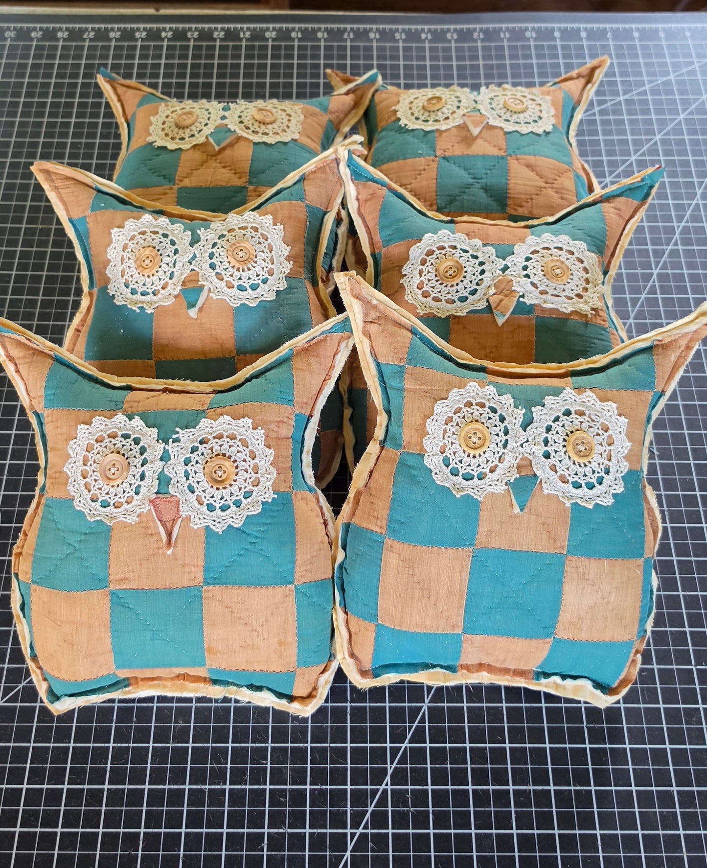 Vintage Quilt Country Owl