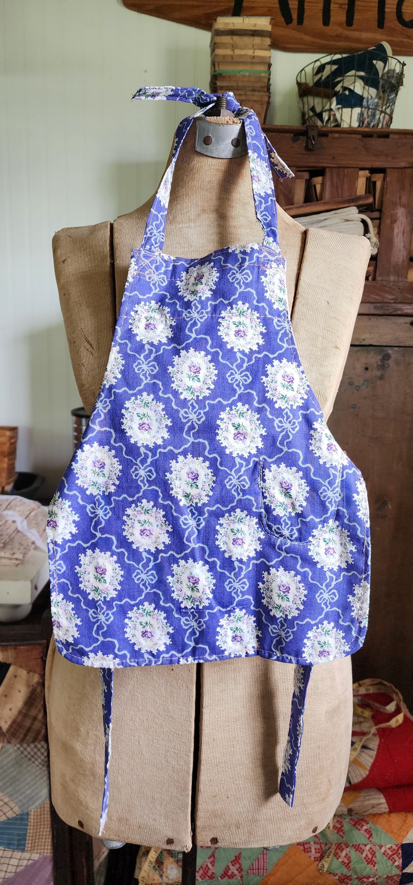Grandma's Vintage Linen Children's Apron