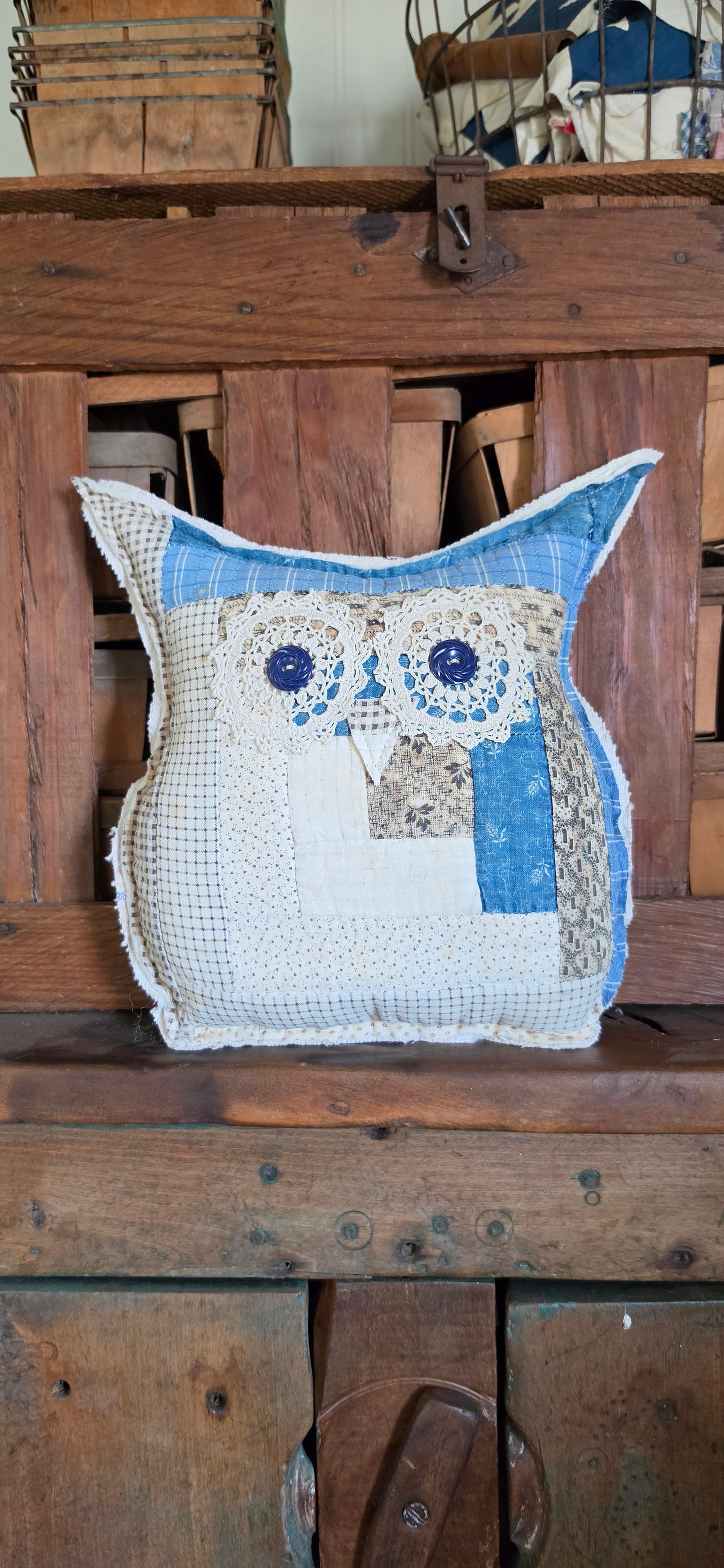 Vintage Quilt Country Owl