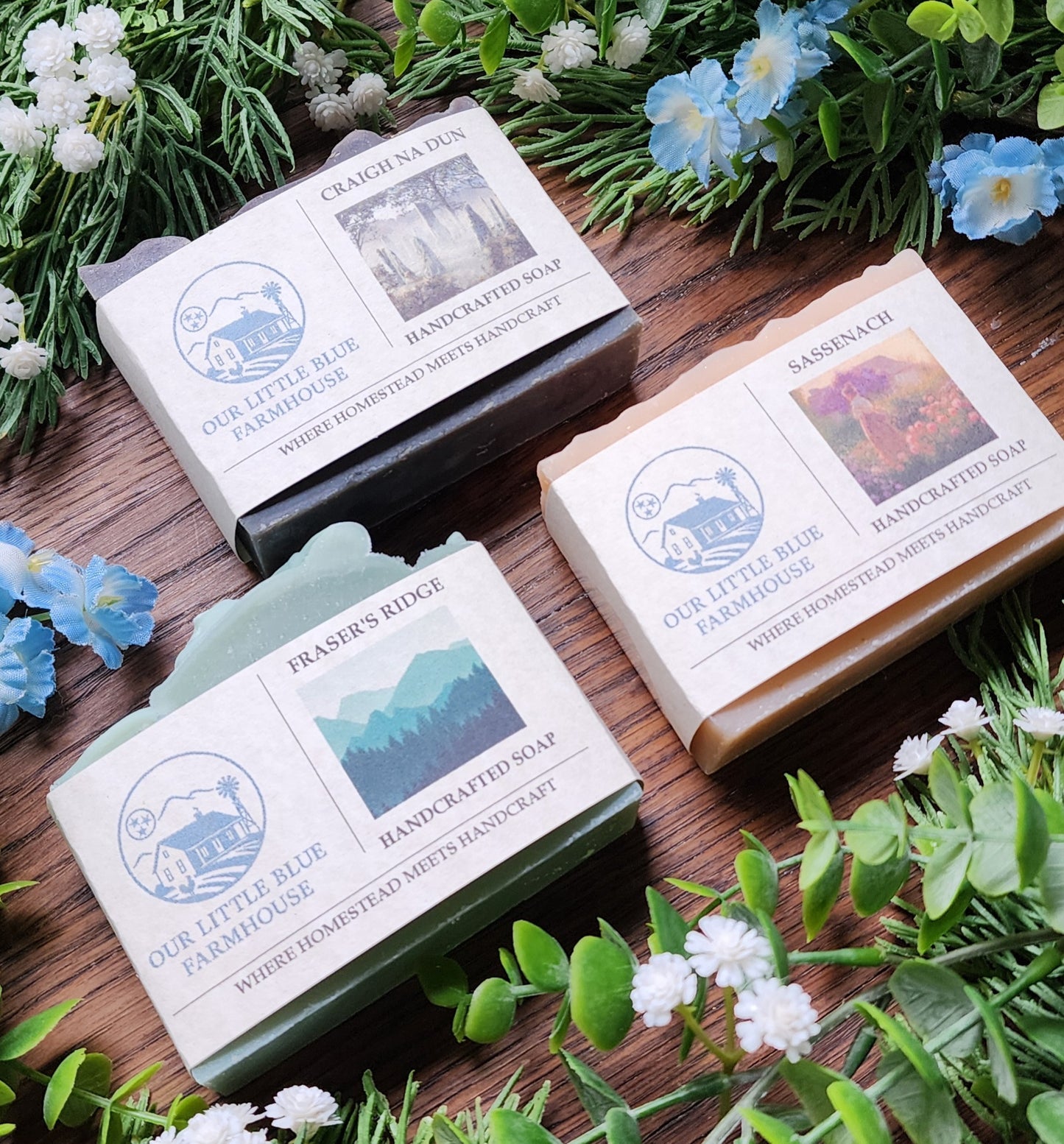 Outlander Inspired Handmade Soap Bundle