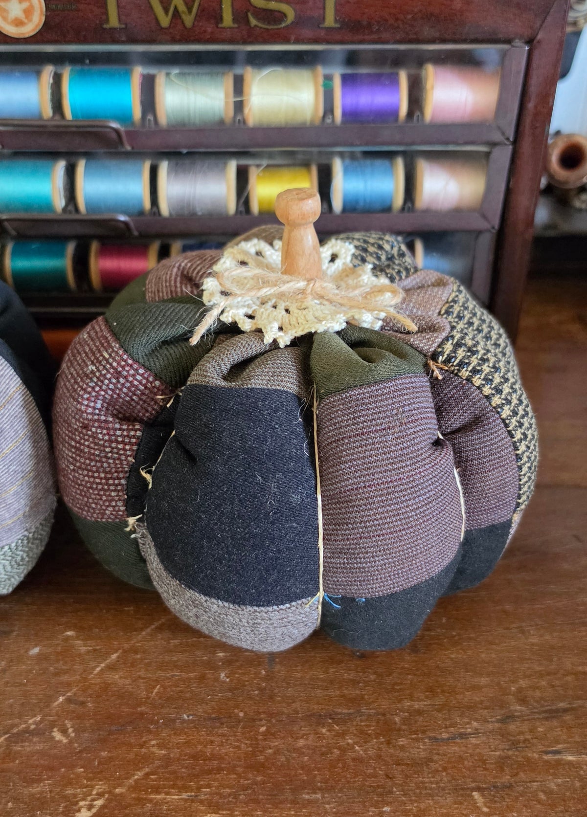 Vintage Quilt Pumpkin