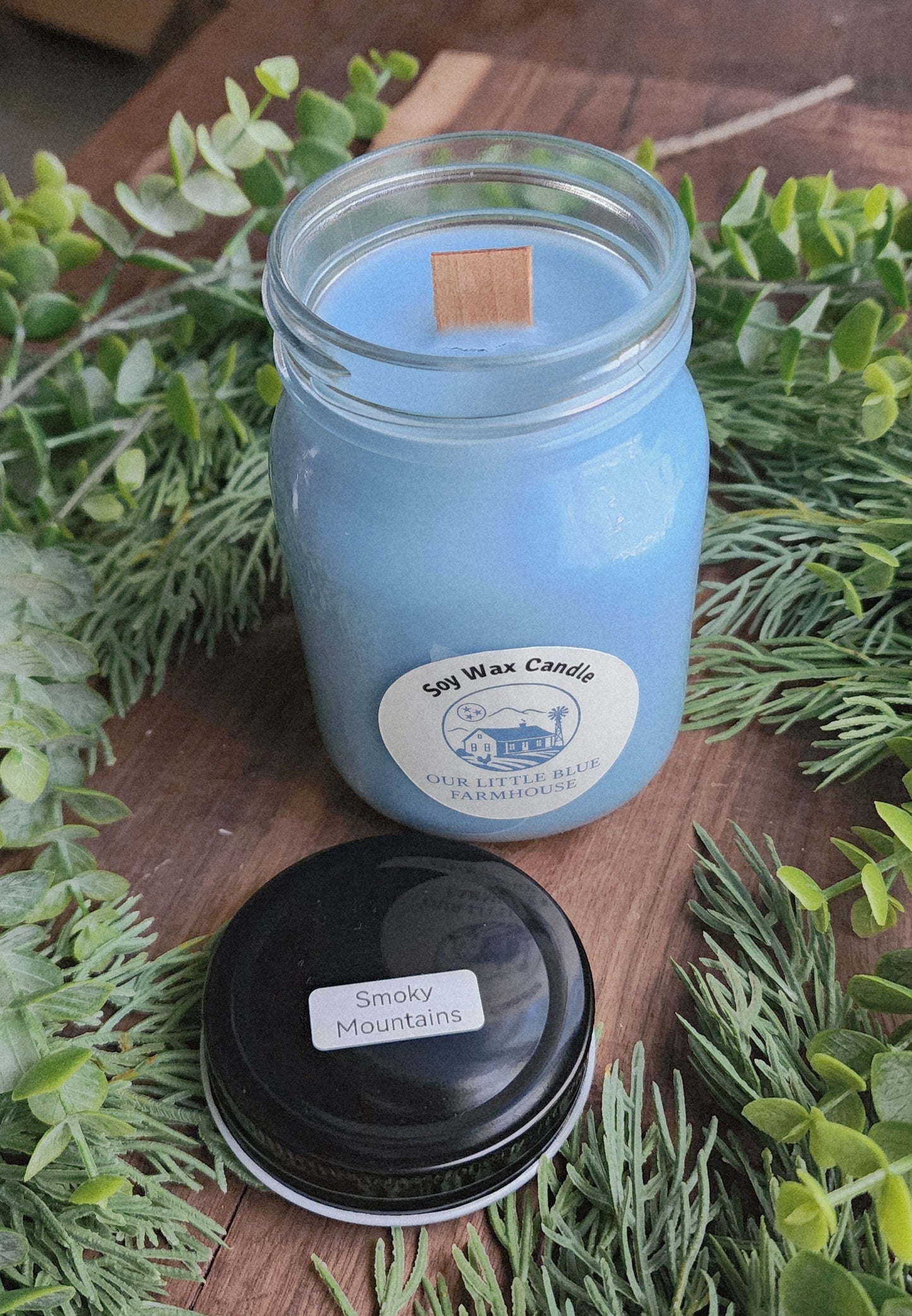 Soy Wax Candle - Smoky Mountains