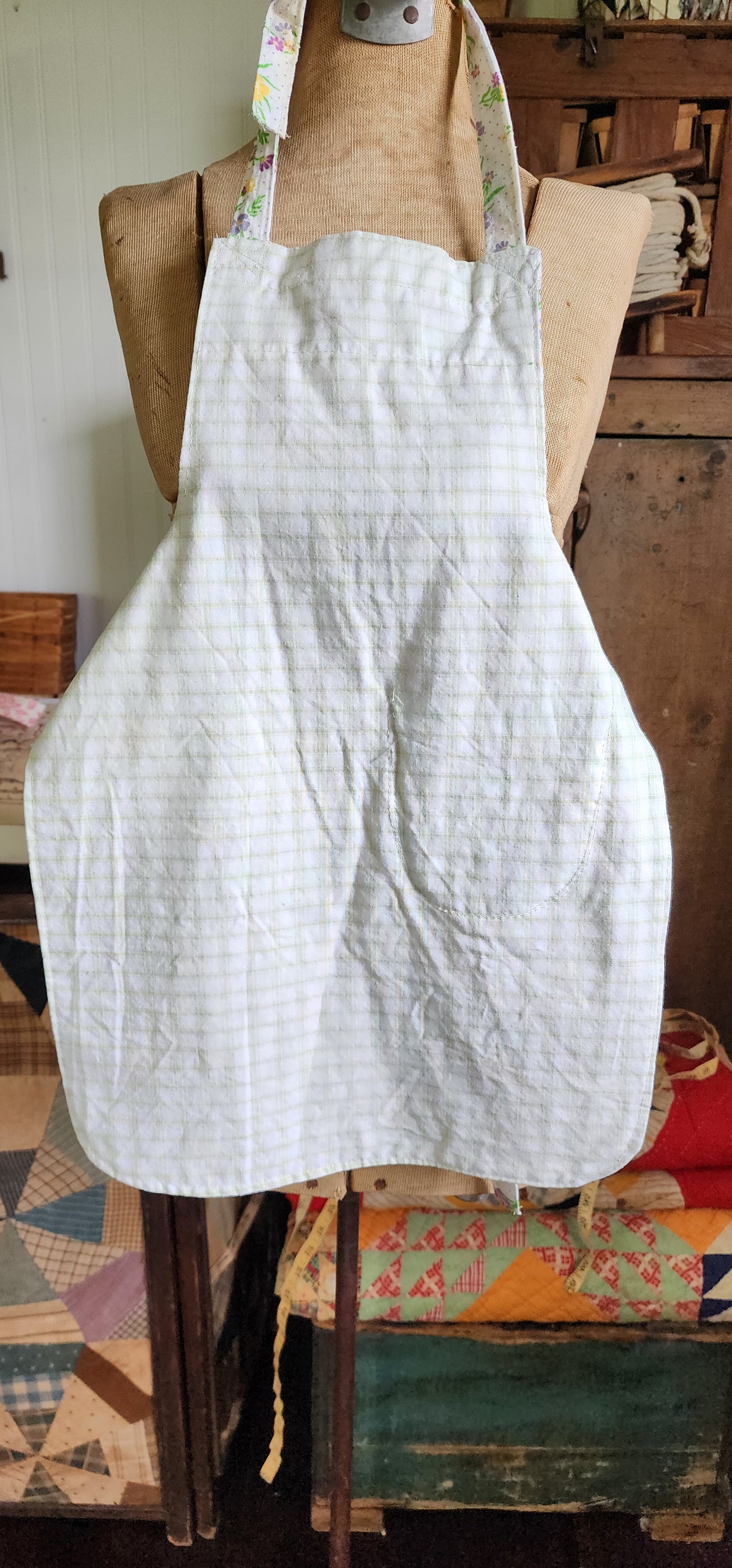 Grandma's Vintage Linen Children's Apron