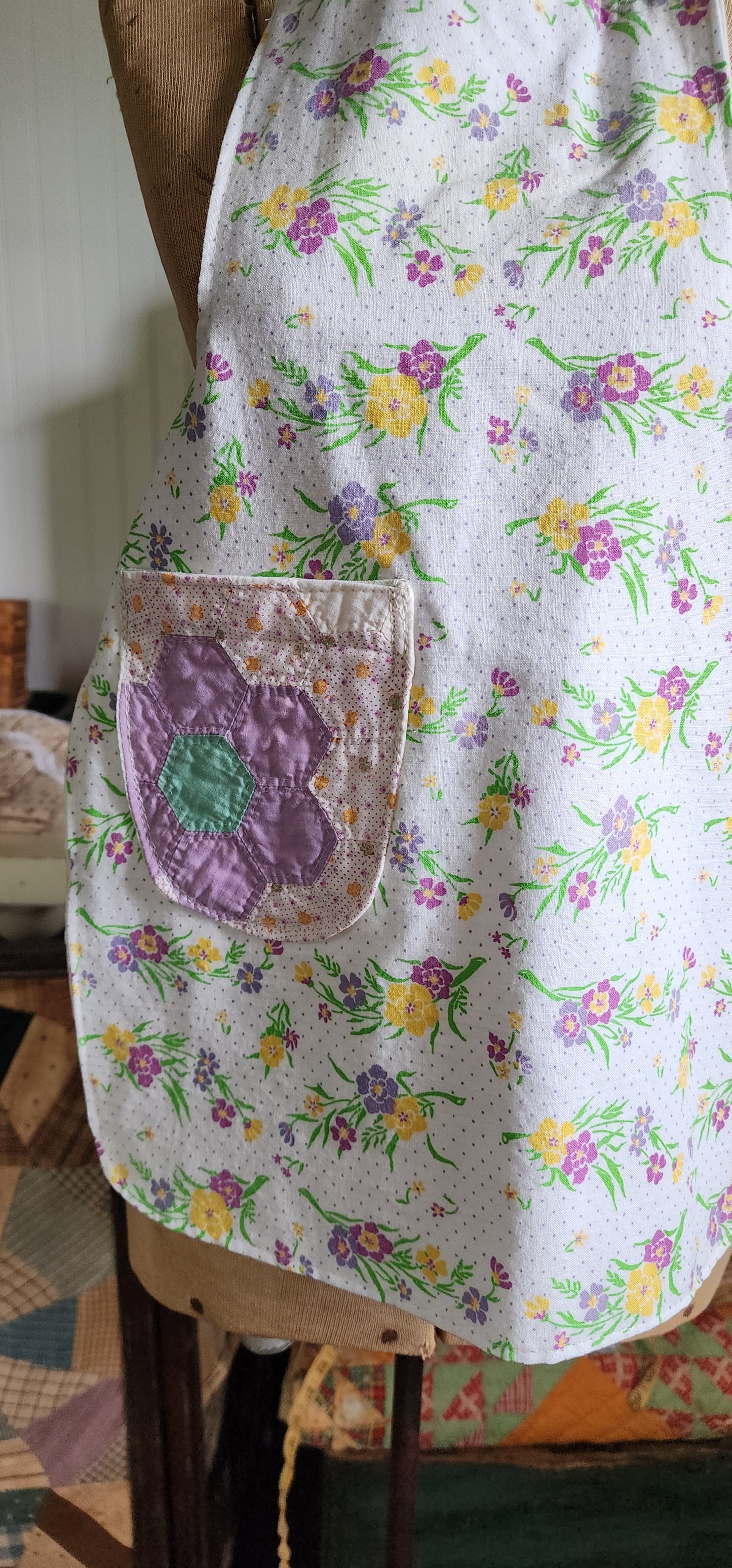 Grandma's Vintage Linen Children's Apron
