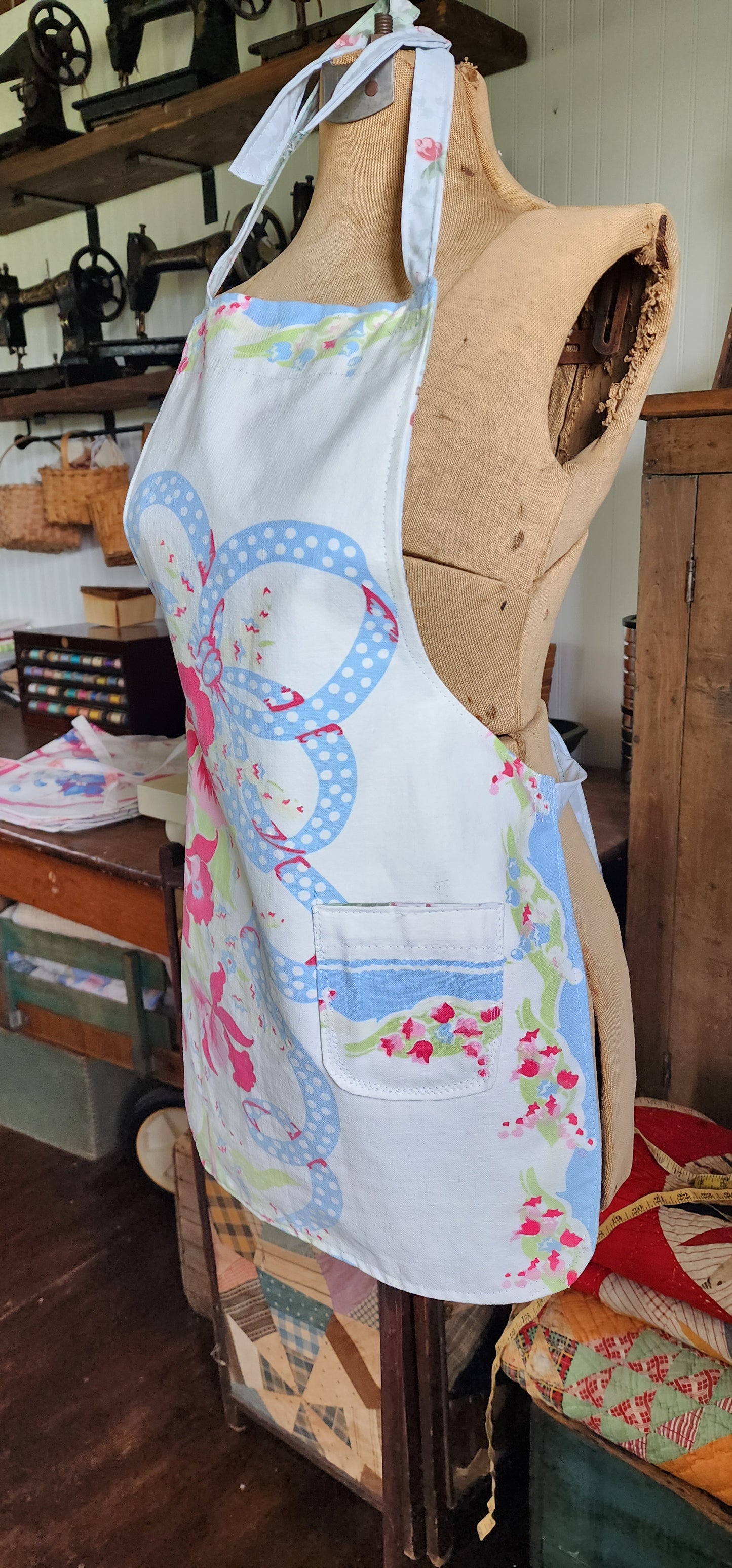 Grandma's Vintage Linen Children's Apron