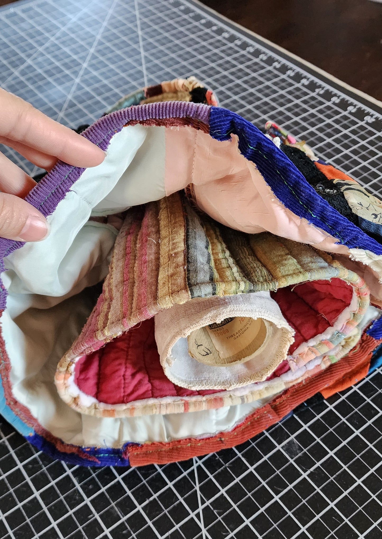 Grandma's Vintage Quilt/Linen Bunny