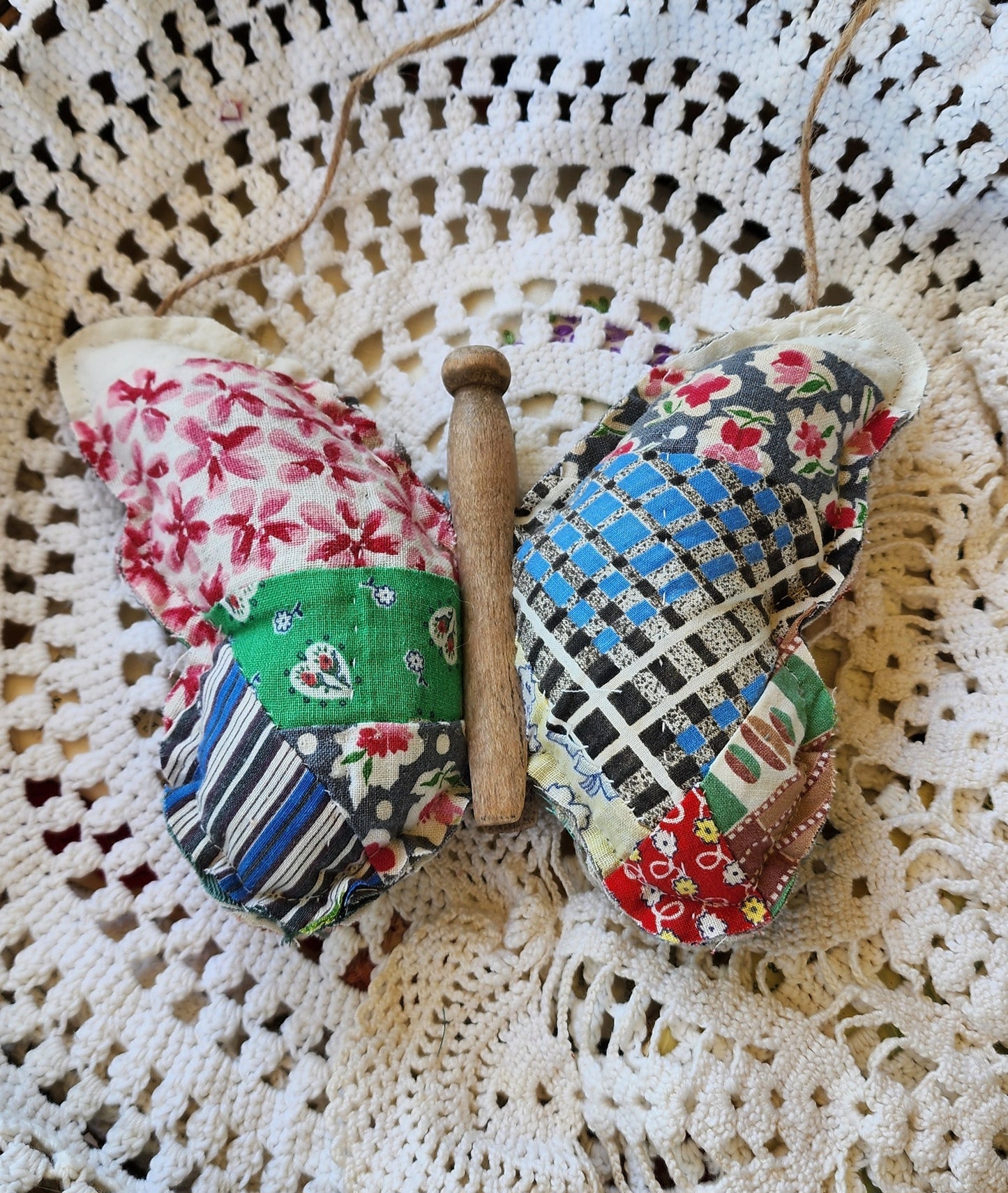 Vintage Quilt Butterfly
