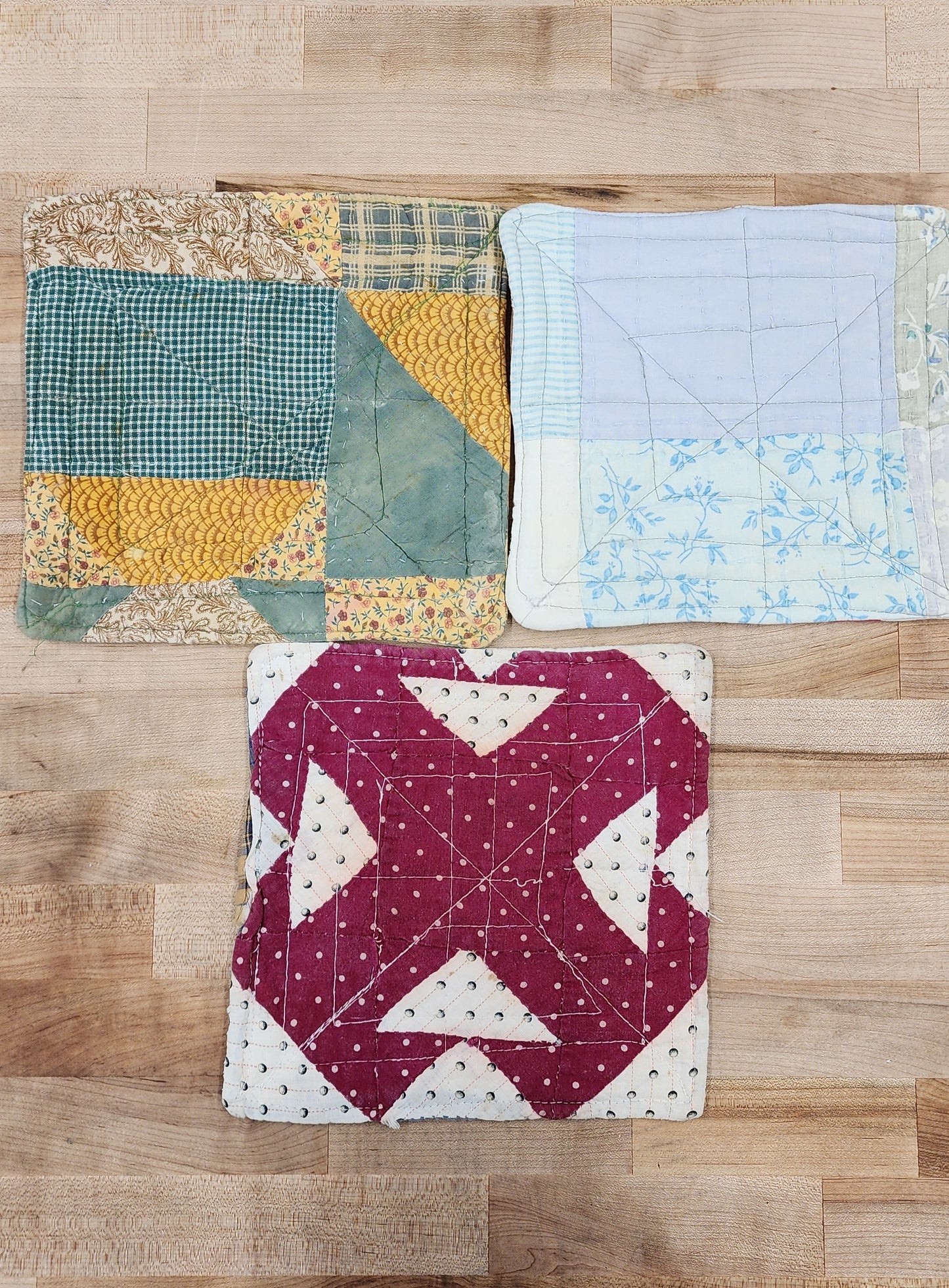 Grandma's Pot Holders Set of 3