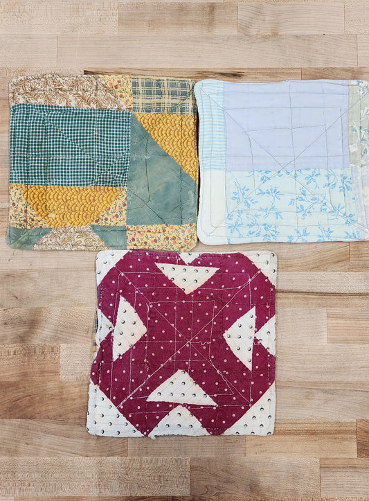Grandma's Pot Holders Set of 3