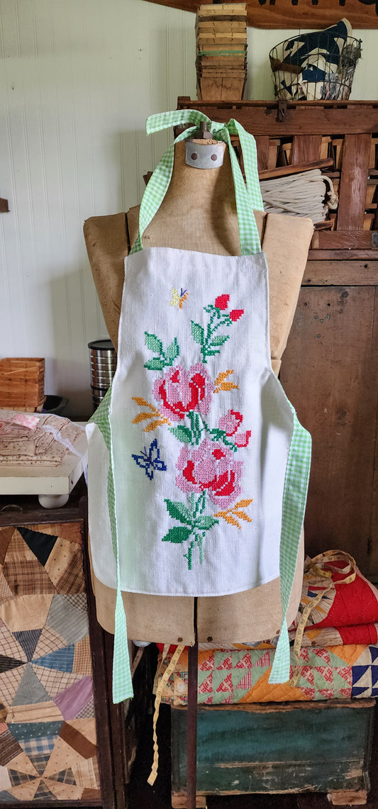 Grandma's Vintage Linen Children's Apron